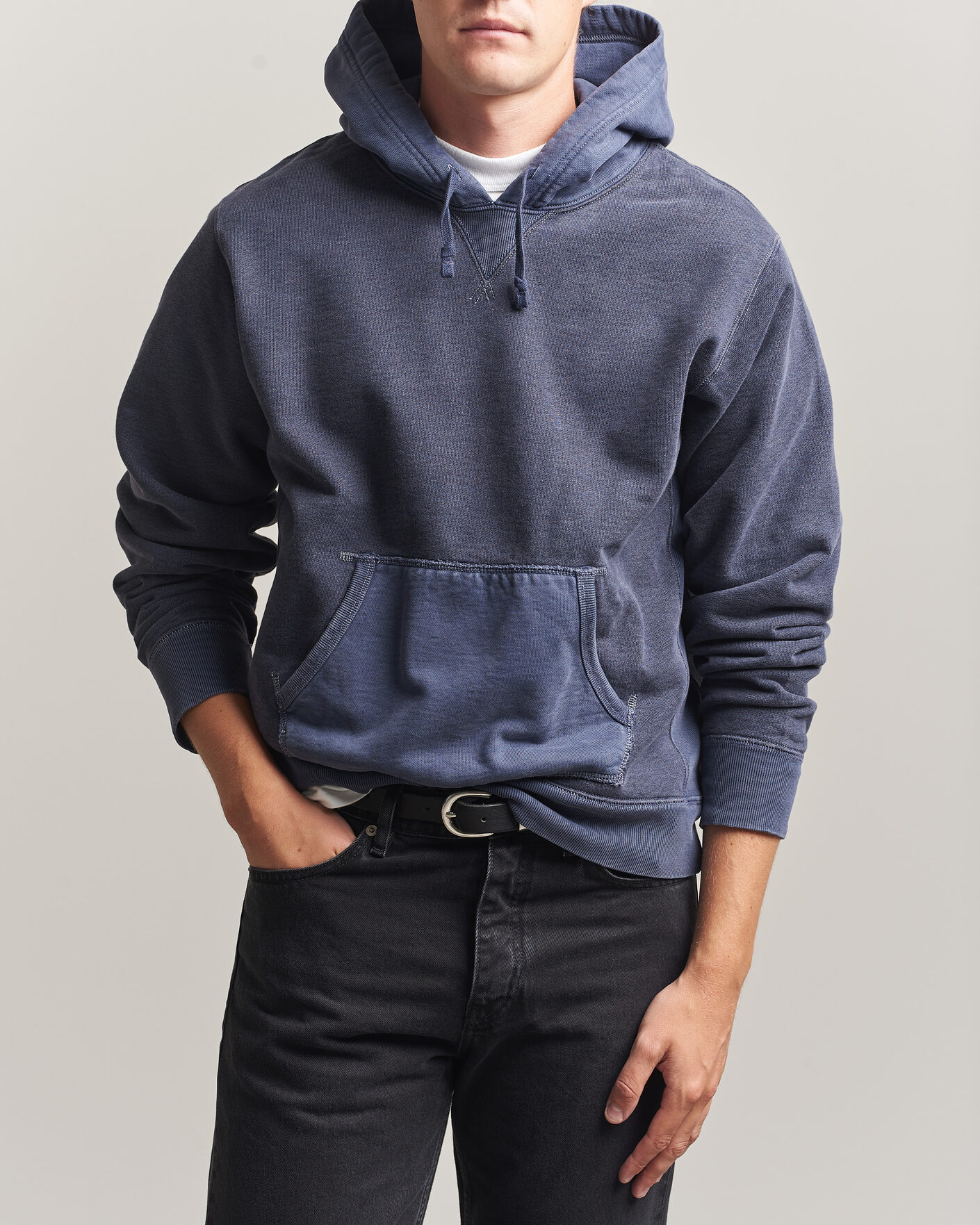 Heren | Truien | RRL | Hooded Sweatshirt Navy