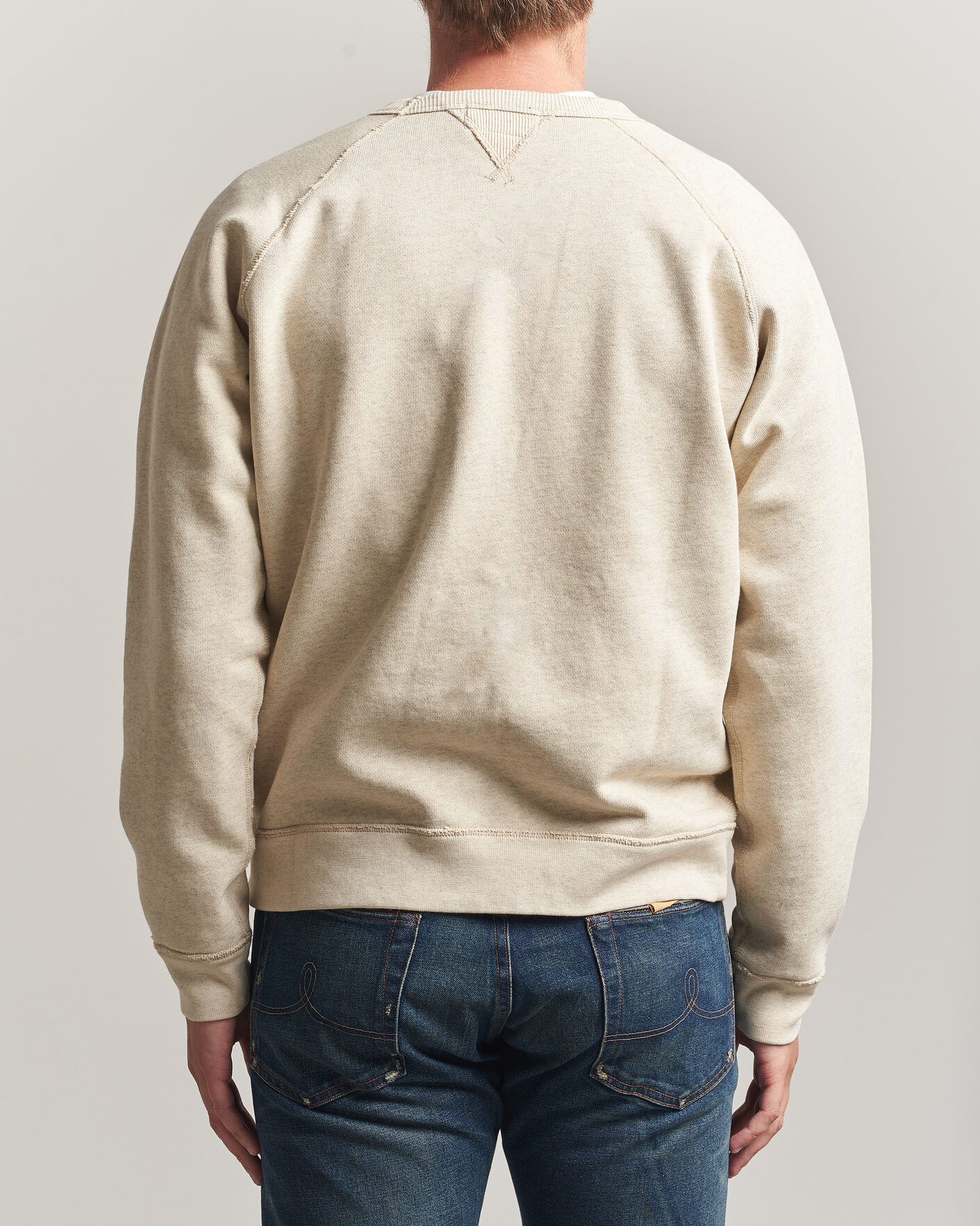 Heren | Truien | RRL | Raglan Sleeve Sweatshirt Oatmeal Heather