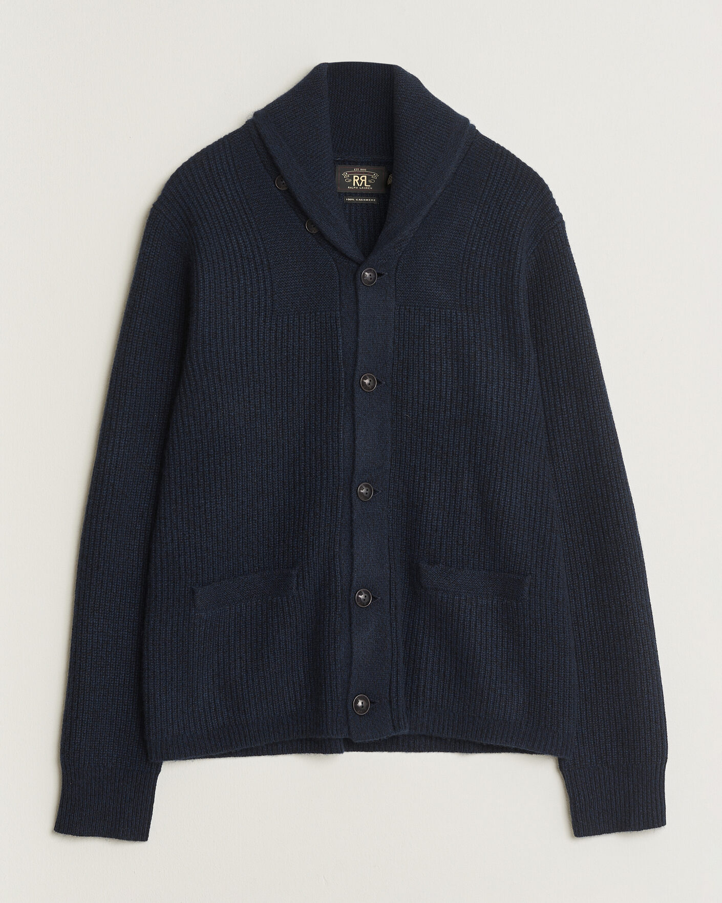 Heren | Truien | RRL | Cashmere Shawl Collar Cardigan Navy