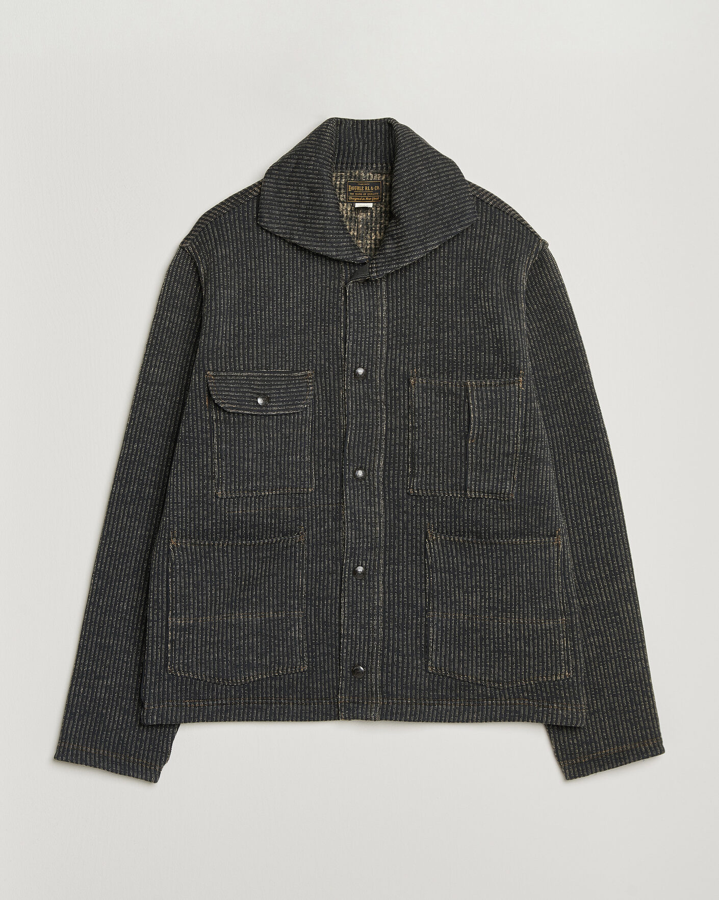 Homme | Pulls Et Tricots | RRL | Charles Cardigan Jacket Charcoal