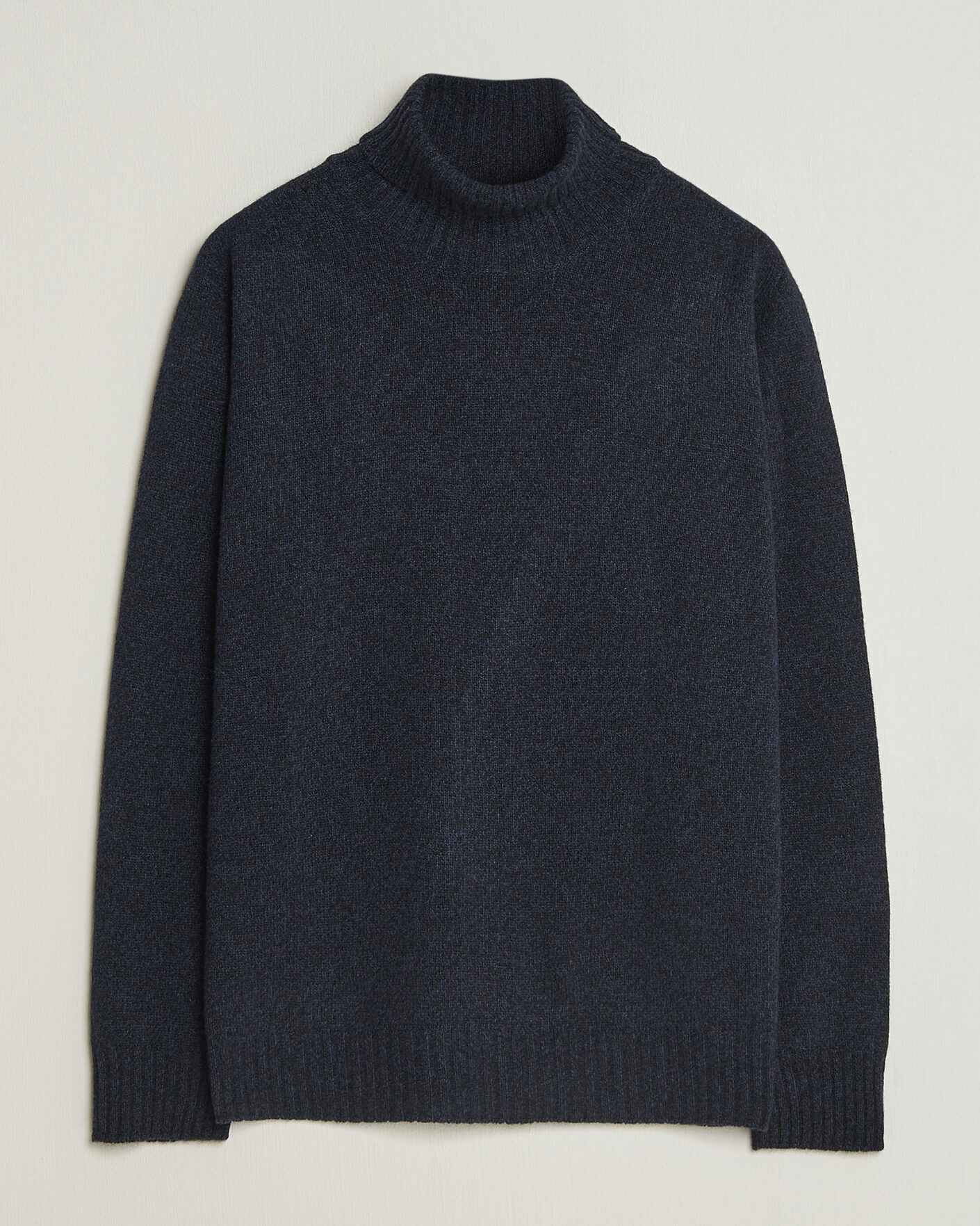 Homme | Pulls Et Tricots | Altea | Wool/Cashmere Rollneck Navy Melange
