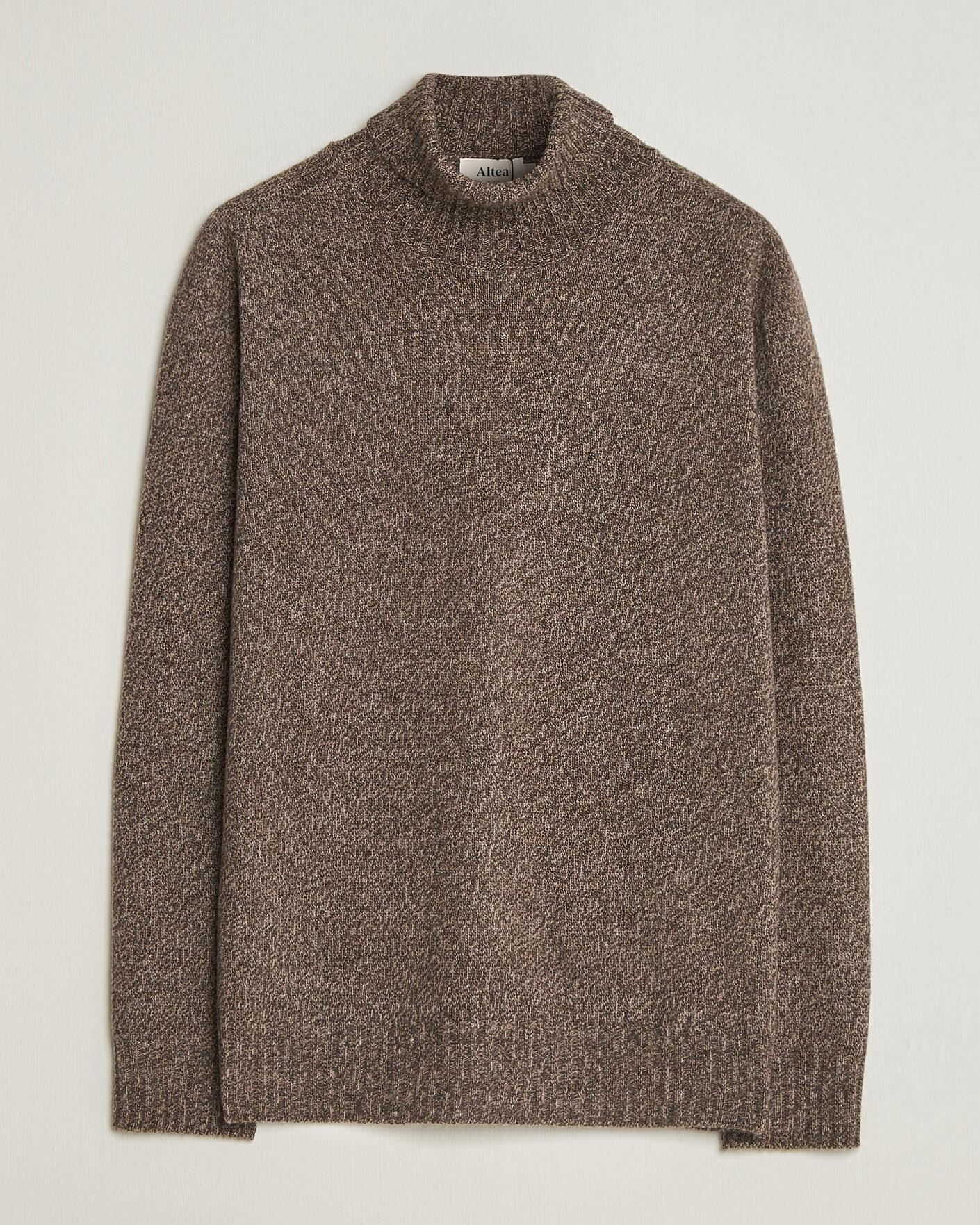 Homme | Pulls Et Tricots | Altea | Wool/Cashmere Rollneck Brown Melange