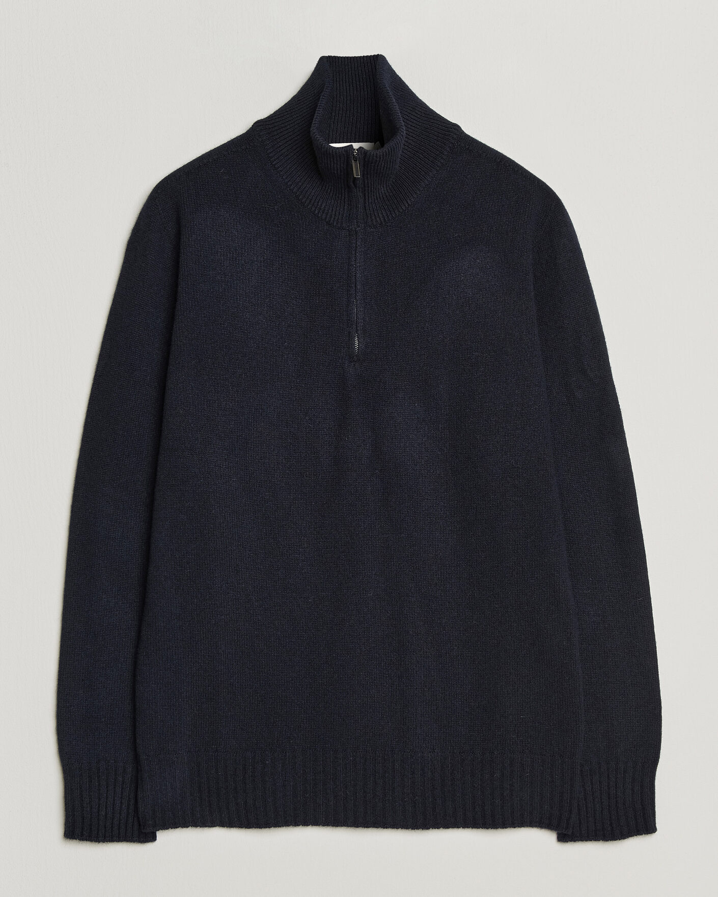 Homme | Pulls Et Tricots | Altea | Wool/Cashmere Half Zip Navy