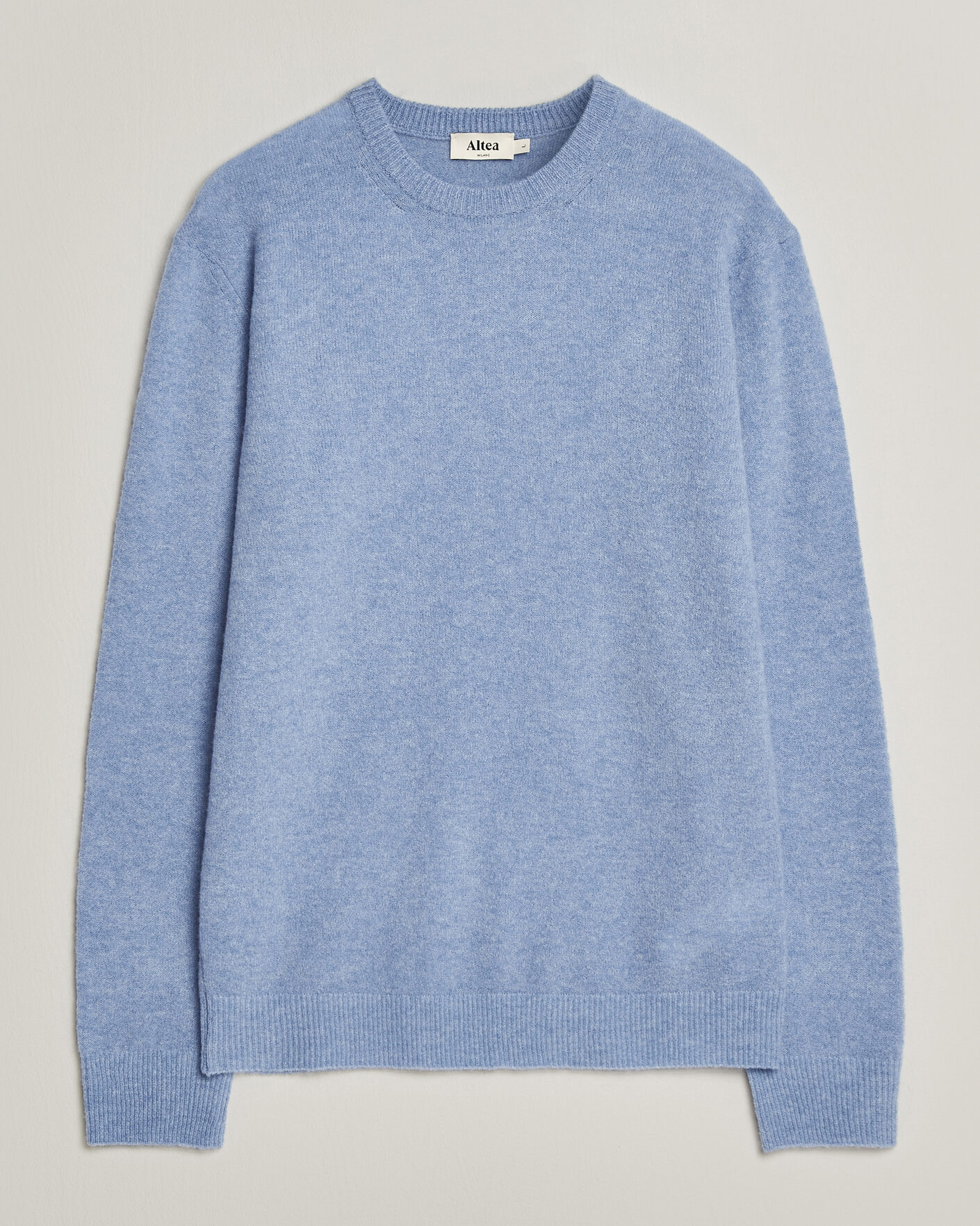 Homme | Pulls Et Tricots | Altea | Cloud Cashmere Blend Sweater Sky Blue