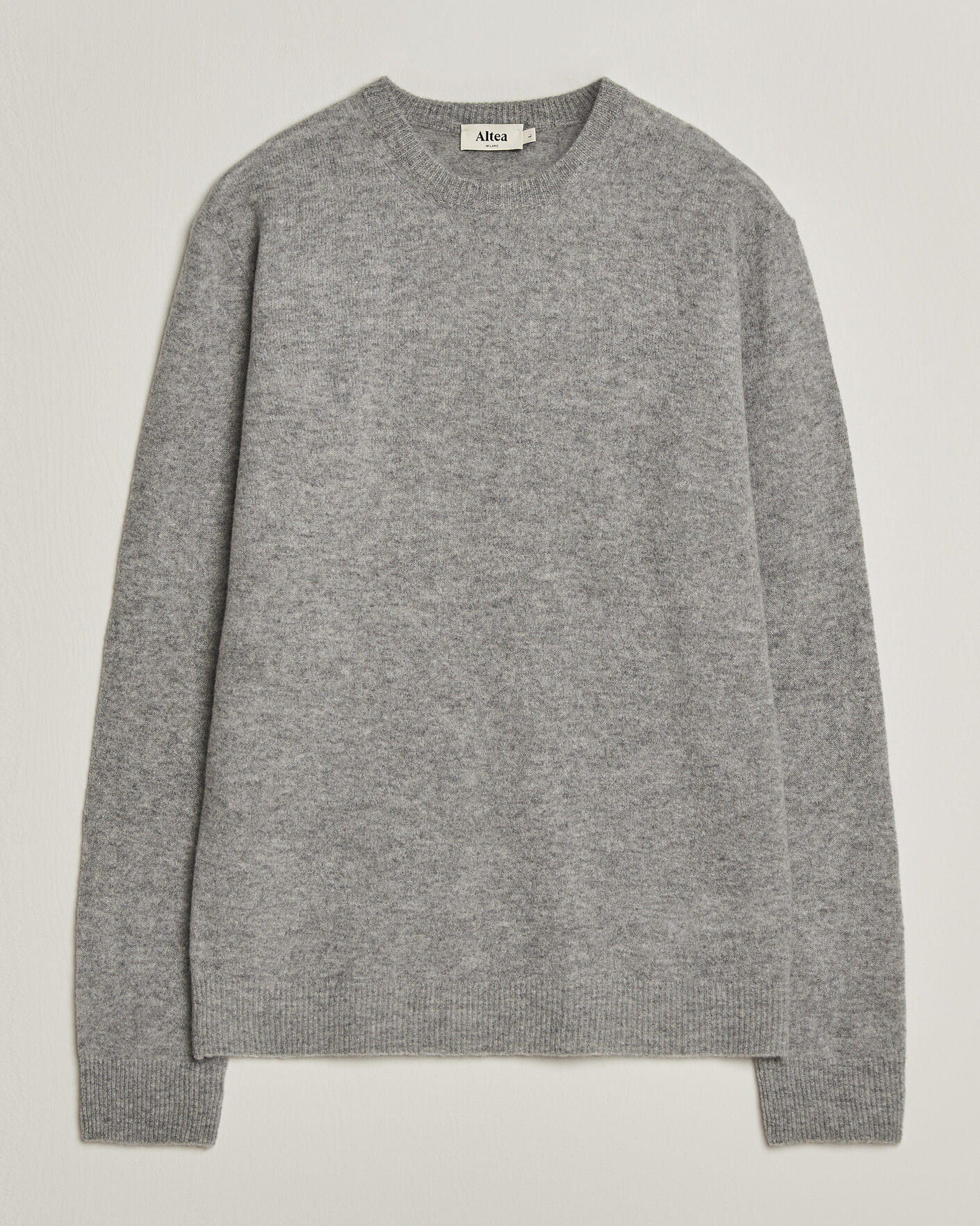 Homme | Pulls Et Tricots | Altea | Cloud Cashmere Blend Sweater Grey Melange