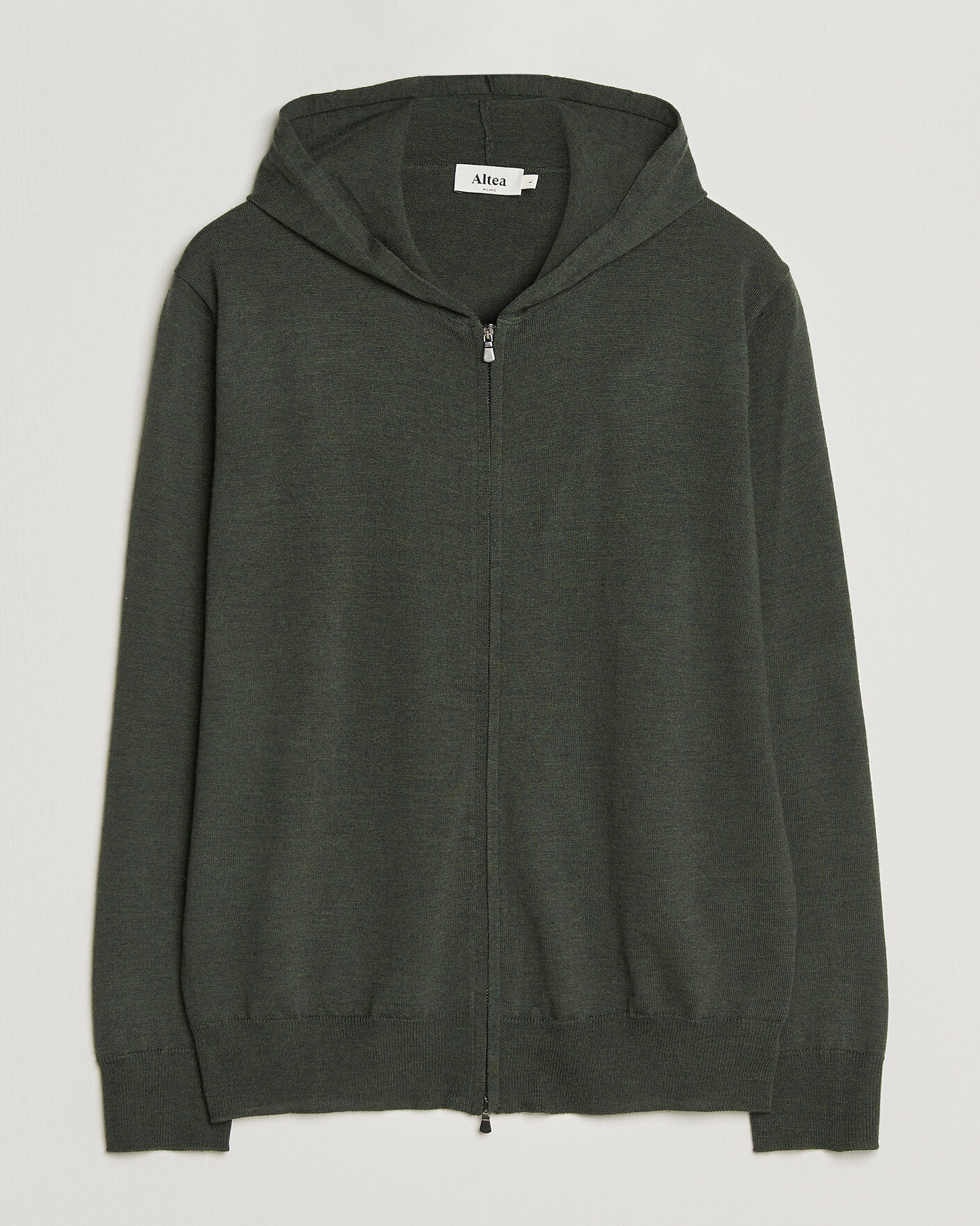Homme | Pulls Et Tricots | Altea | Merino Wool Cardigan Dark Military
