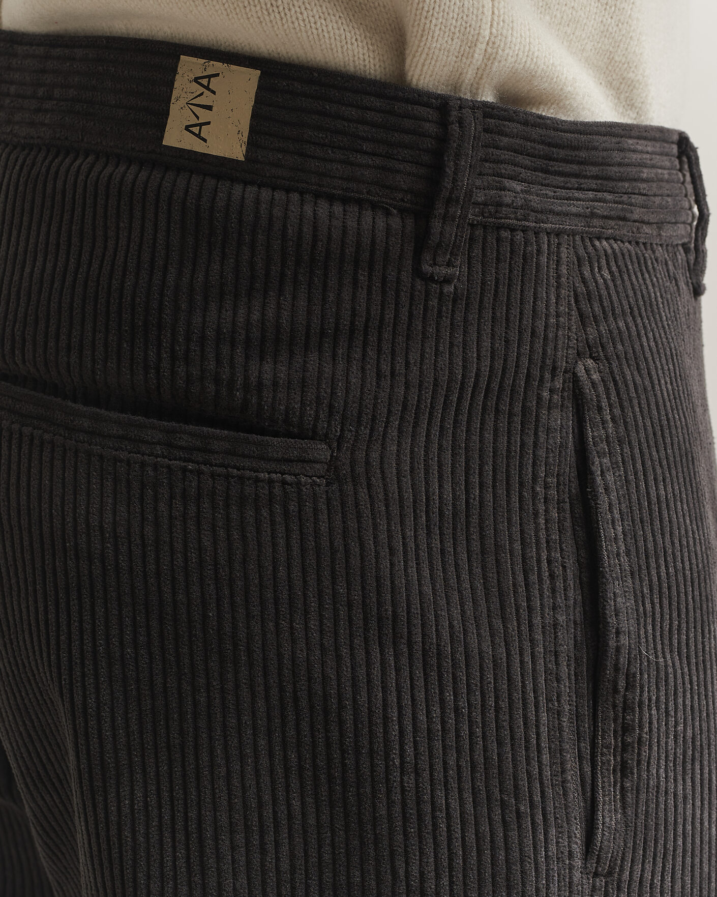 Homme | Pantalons | Aspesi | Corduroy Pants Dark Brown