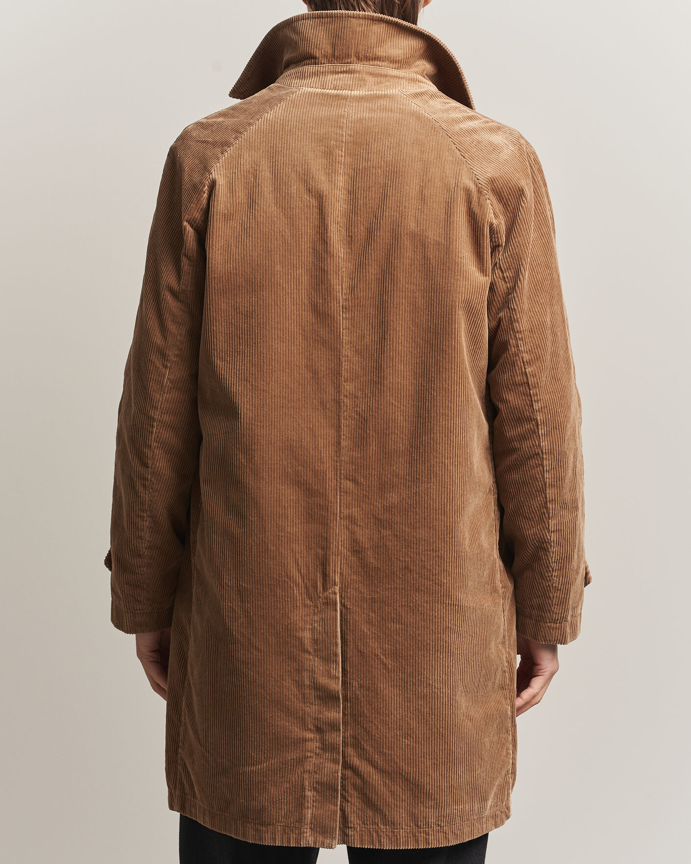 Heren | Jassen | Aspesi | Corduroy Raglan Coat Beige