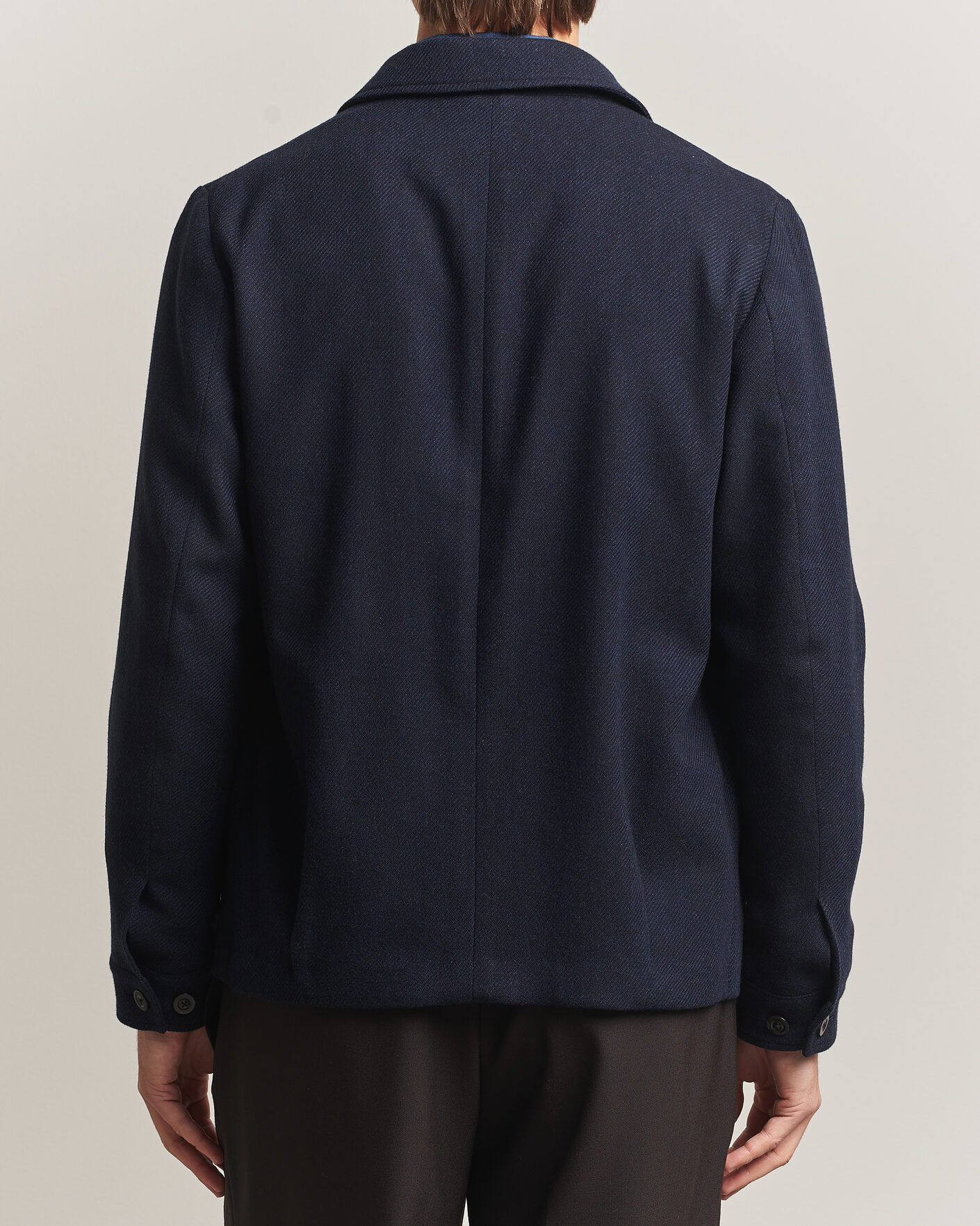 Heren | Jassen | Boglioli | Wool/Cashmere Solferino Jacket Navy