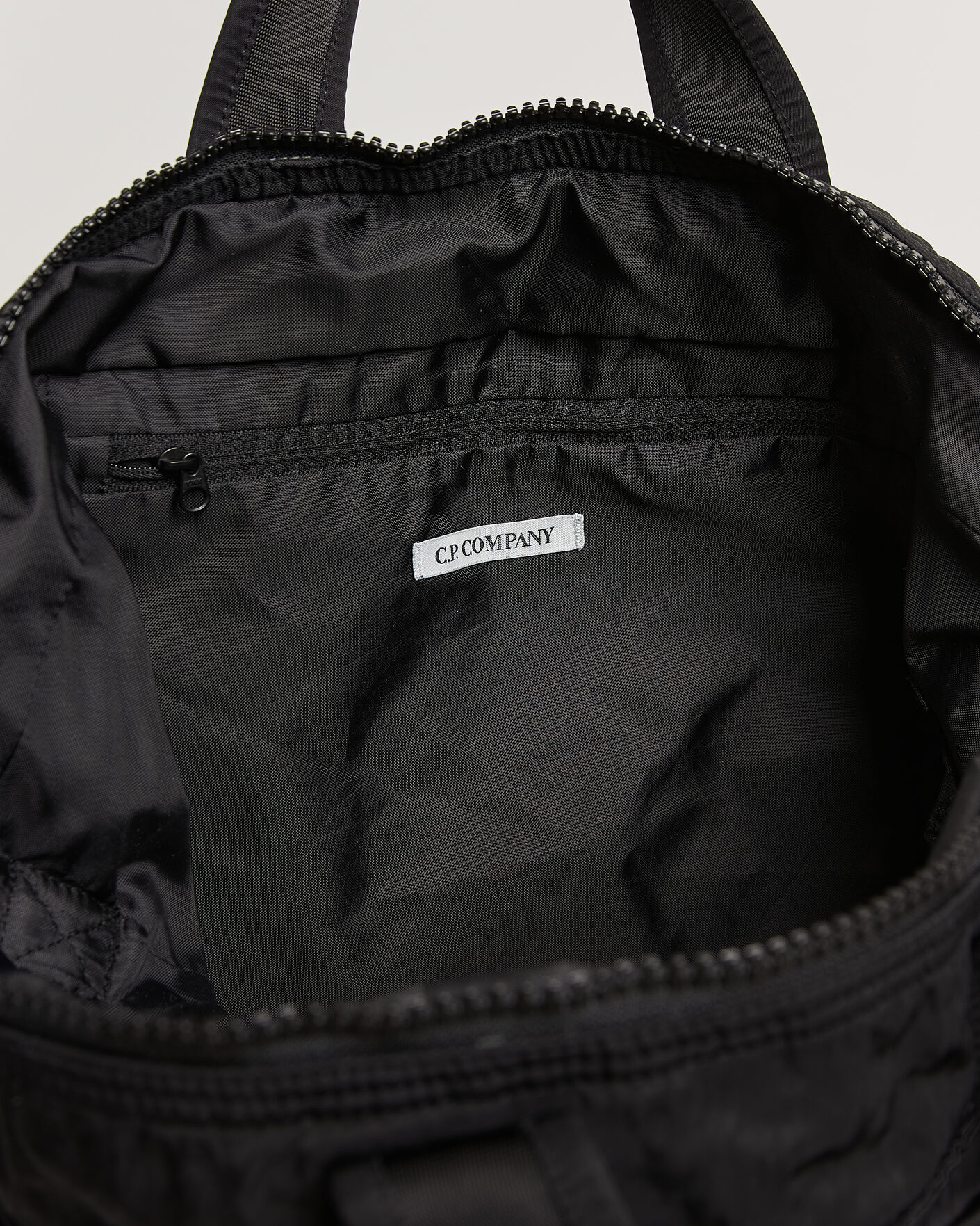 Homme | Sacs | C.P. Company | Nylon B Zip Tote Bag Black