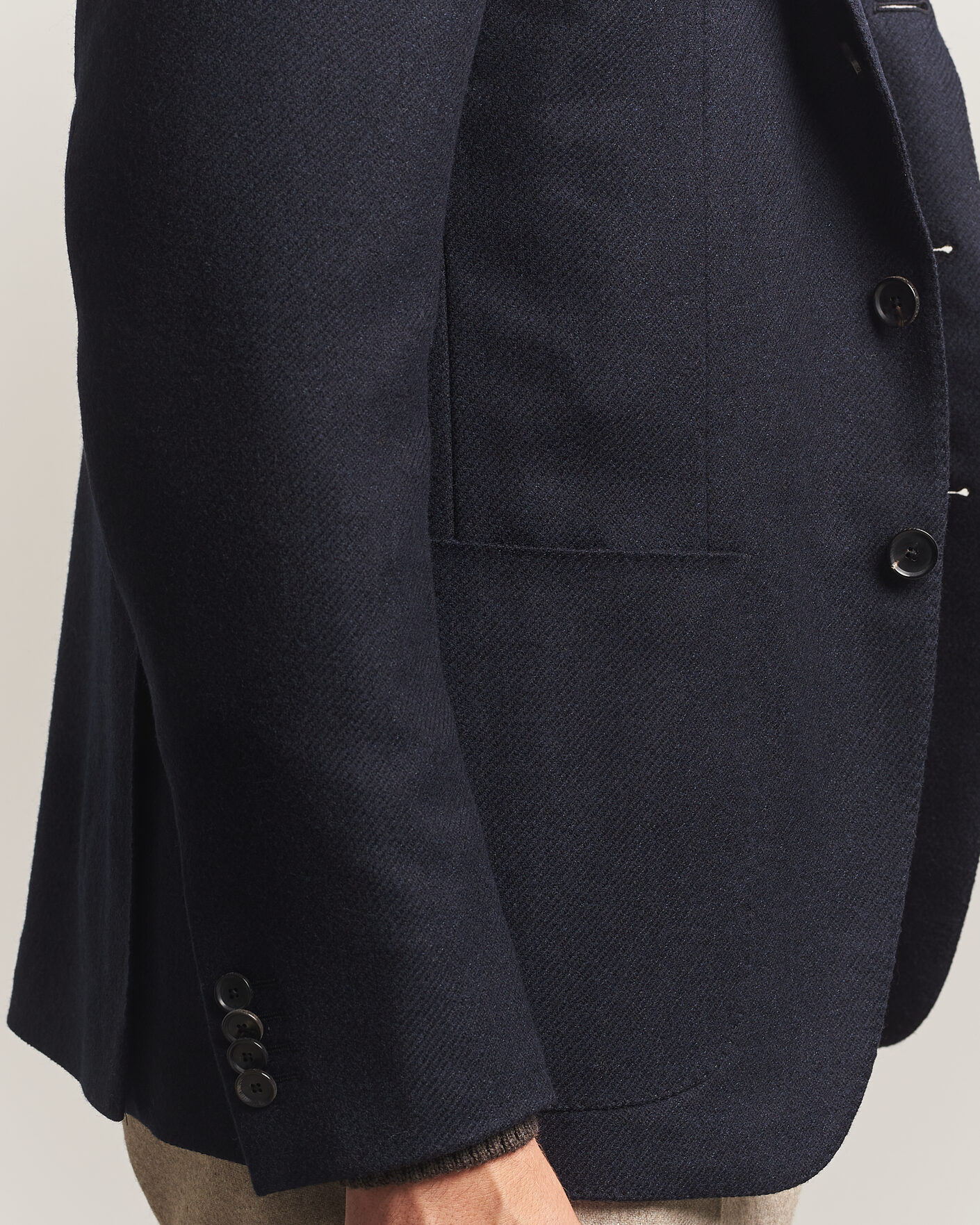 Homme | Blazers | Caruso | Aida Wool/Cashmere Blazer Navy