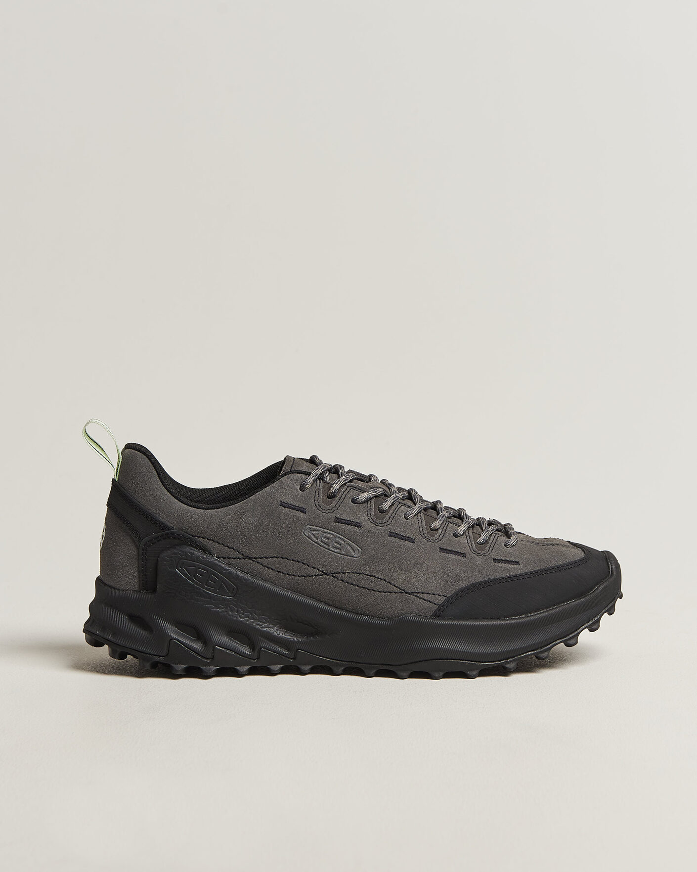 Homme | Chaussures de trail | KEEN | Jasper Zionic Leather Sneaker Steel Grey