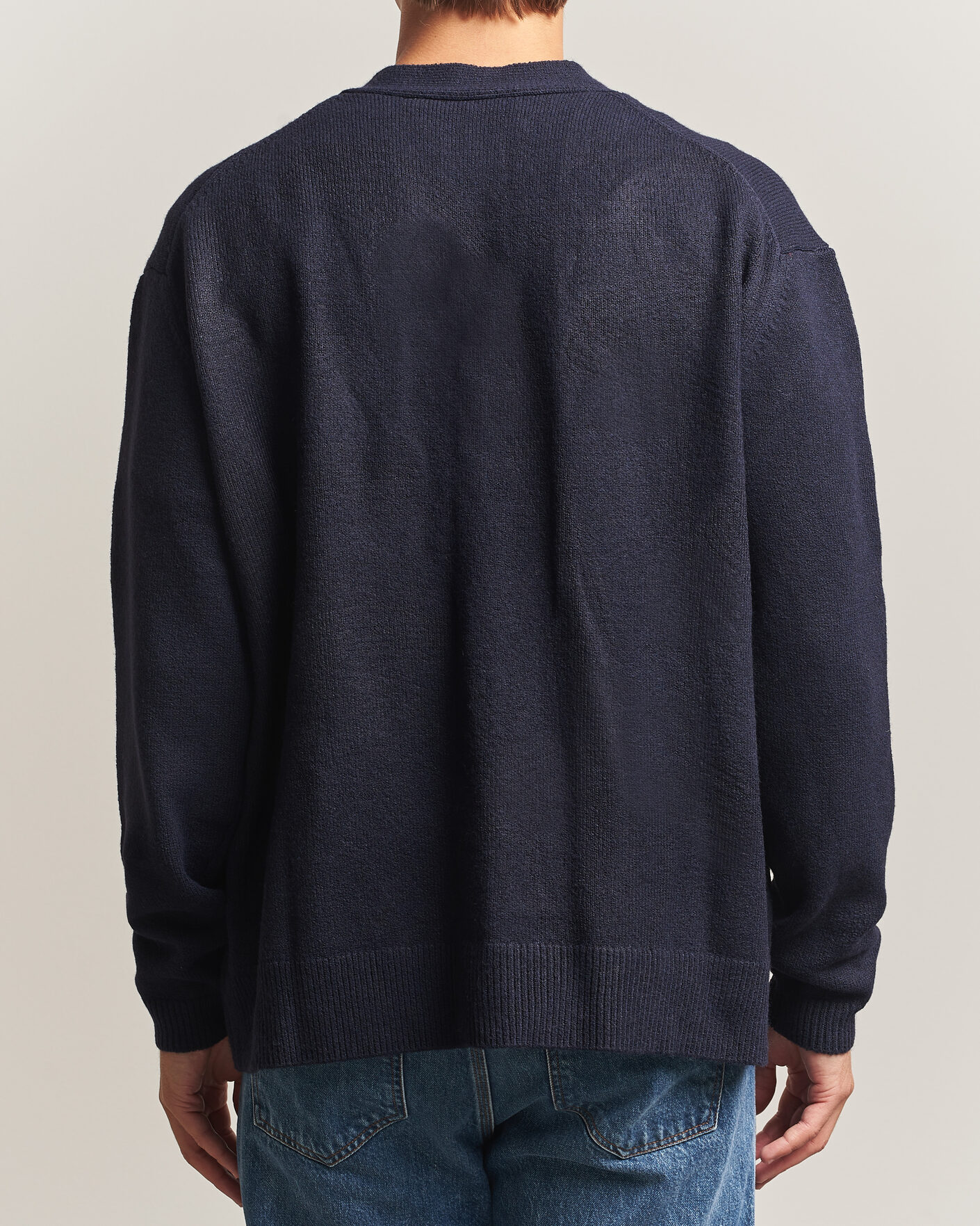 Homme | Pulls Et Tricots | KnowledgeCotton Apparel | Knitted Cardigan Night Sky