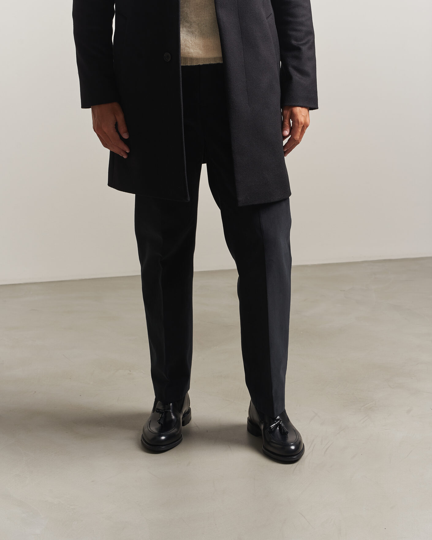 Homme | Loafers | Loake 1880 | Brunel Leather Tassel Loafer Black