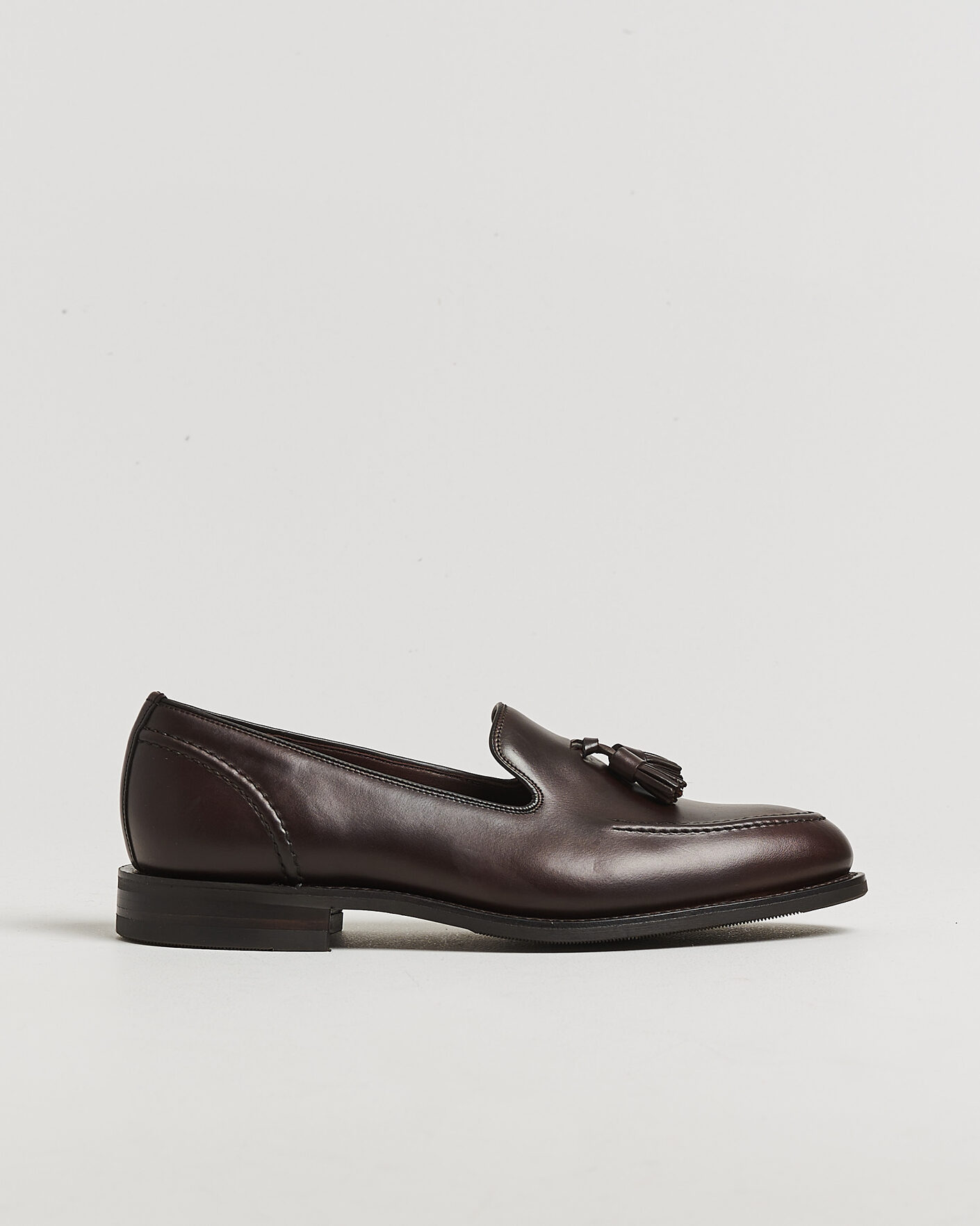 Homme | Loafers | Loake 1880 | Brunel Leather Tassel Loafer Dark Brown