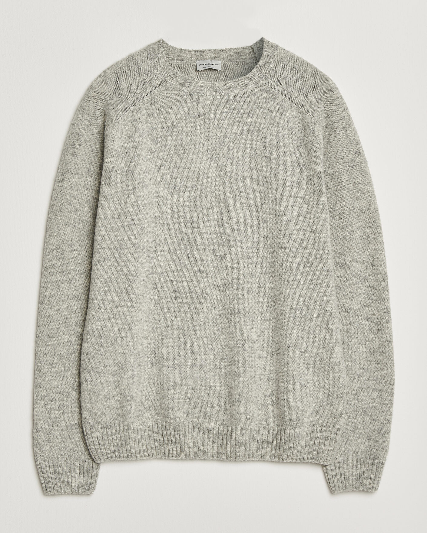 Homme | Pulls Et Tricots | Morgano | Brushed Wool Crewneck Grey