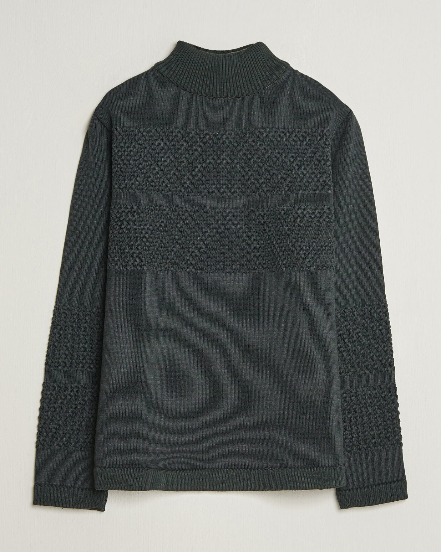 Homme | Pulls Et Tricots | S.N.S. Herning | Fisherman High Neck Terrain Green
