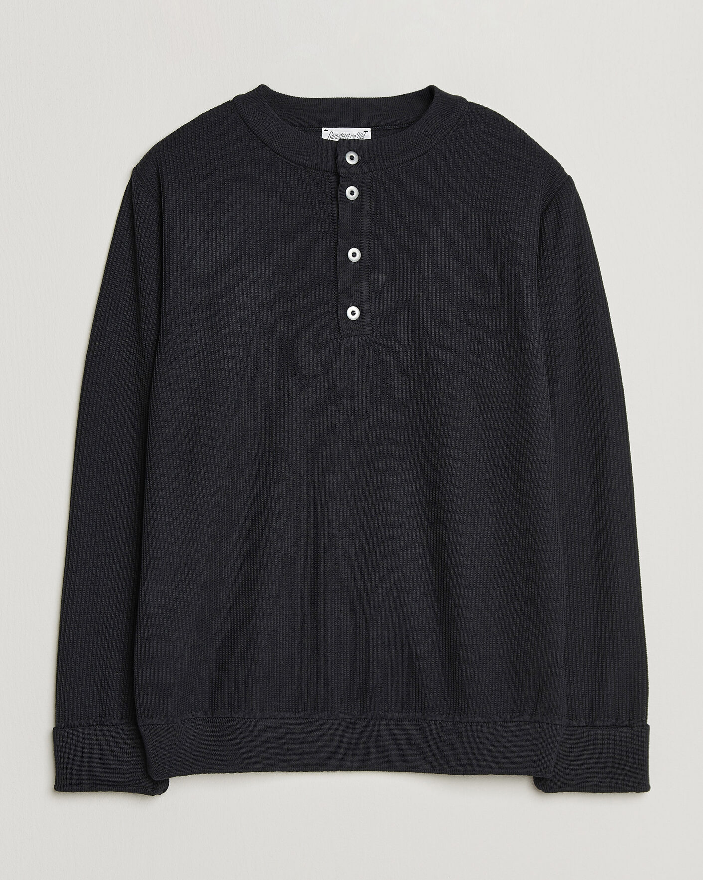 Homme | Pulls Et Tricots | S.N.S. Herning | Stamina Rib Henley Navy Blue