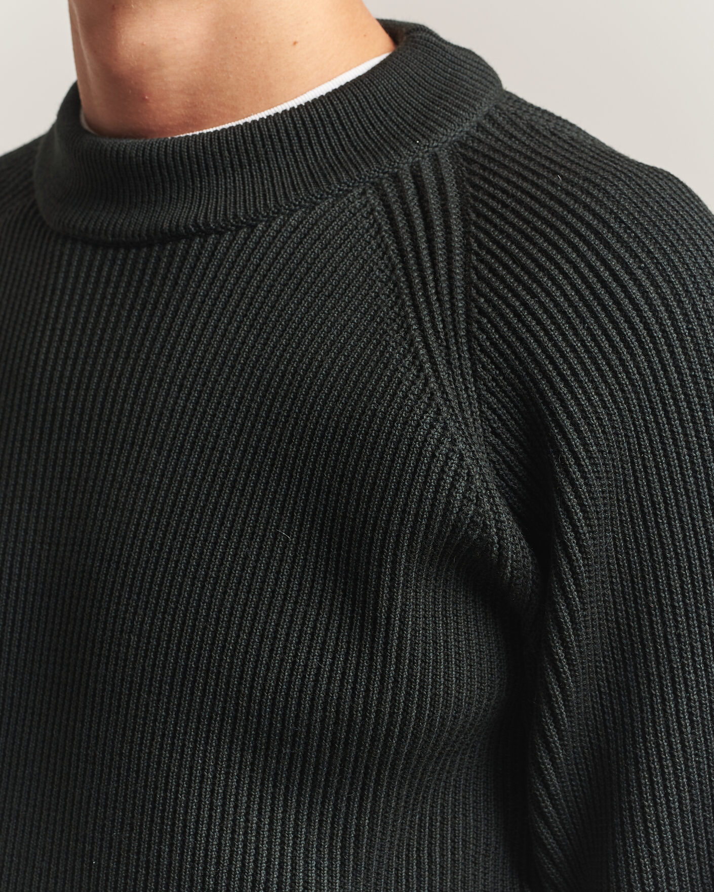 Heren | Truien | S.N.S. Herning | Render Mock Neck Terrain Green