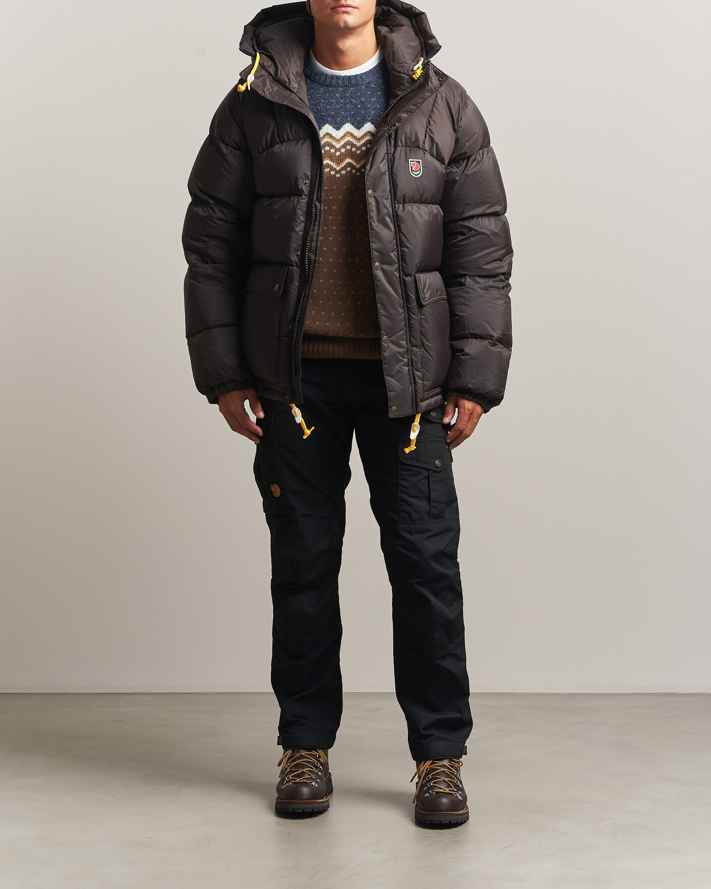 Homme | Manteaux Et Vestes | Fjällräven | Expedition Down Lite Jacket Black Oak