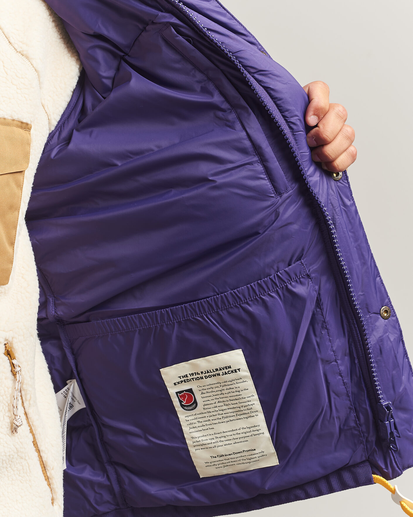 Homme | Manteaux Et Vestes | Fjällräven | Expedition Down Lite Jacket Dark Violet