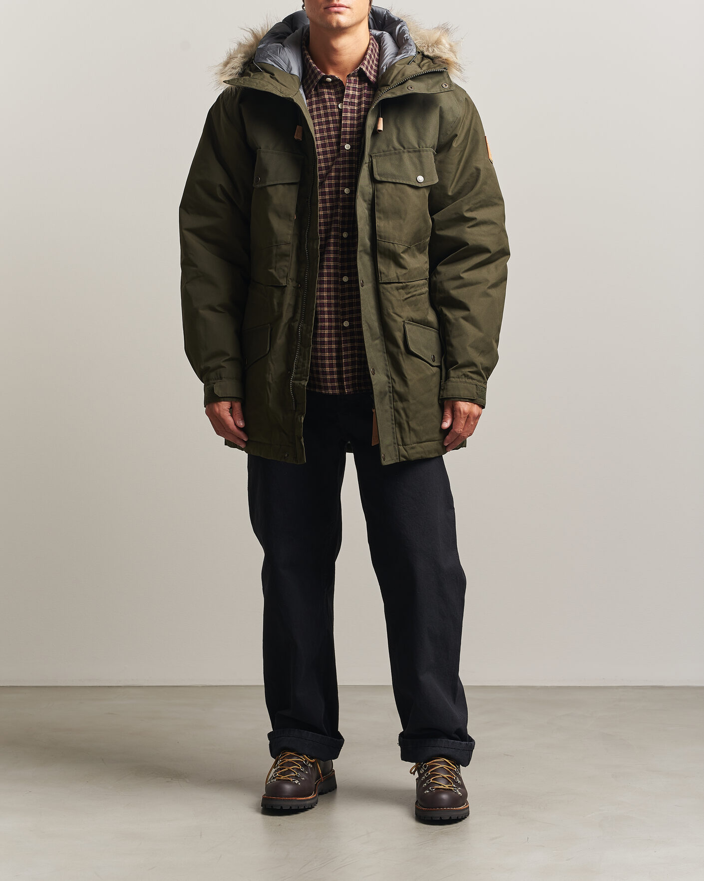 Homme | Manteaux Et Vestes | Fjällräven | Singi Down Jacket Deep Forest