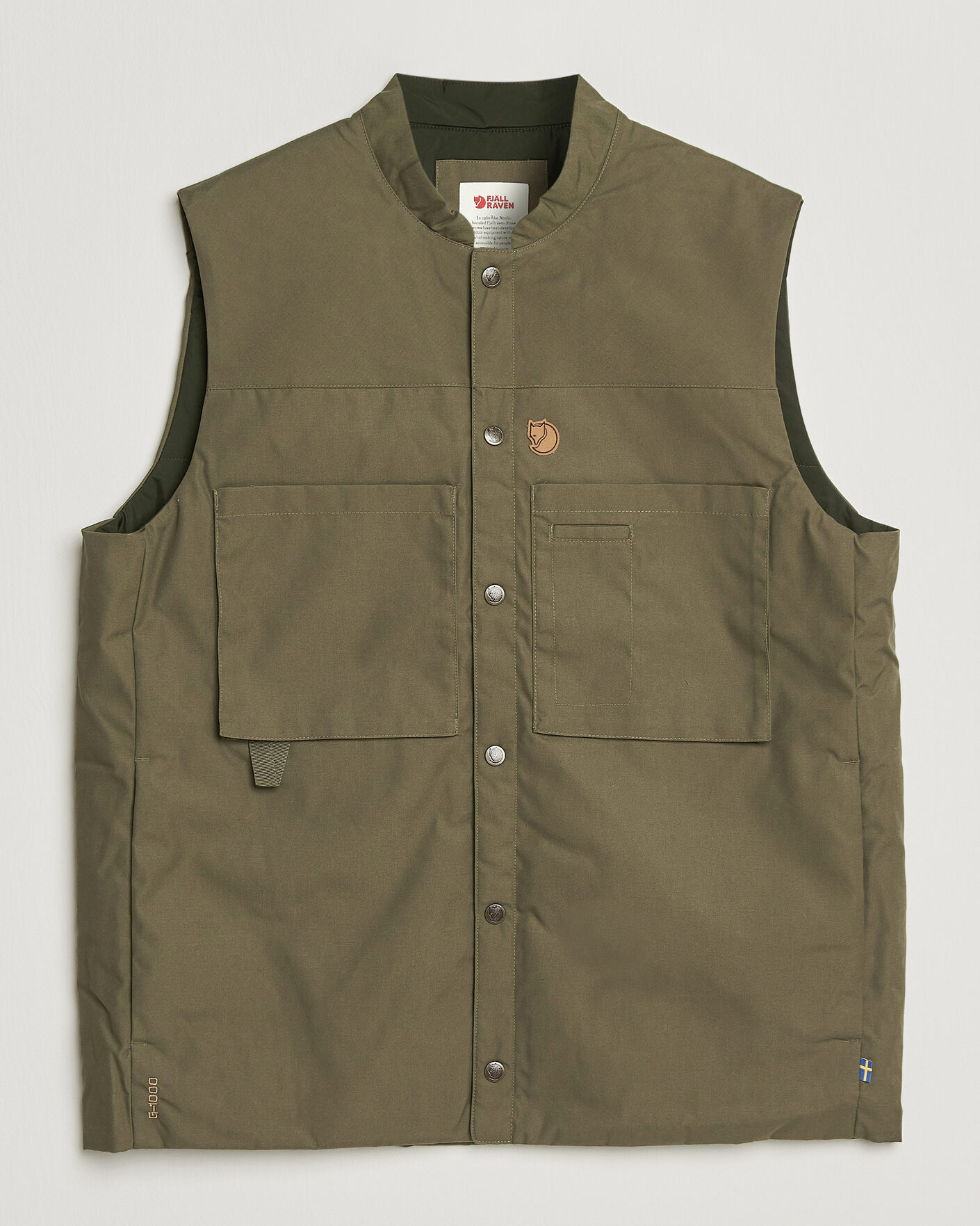 Heren | Gilets | Fjällräven | Singi Padded Vest Laurel Green