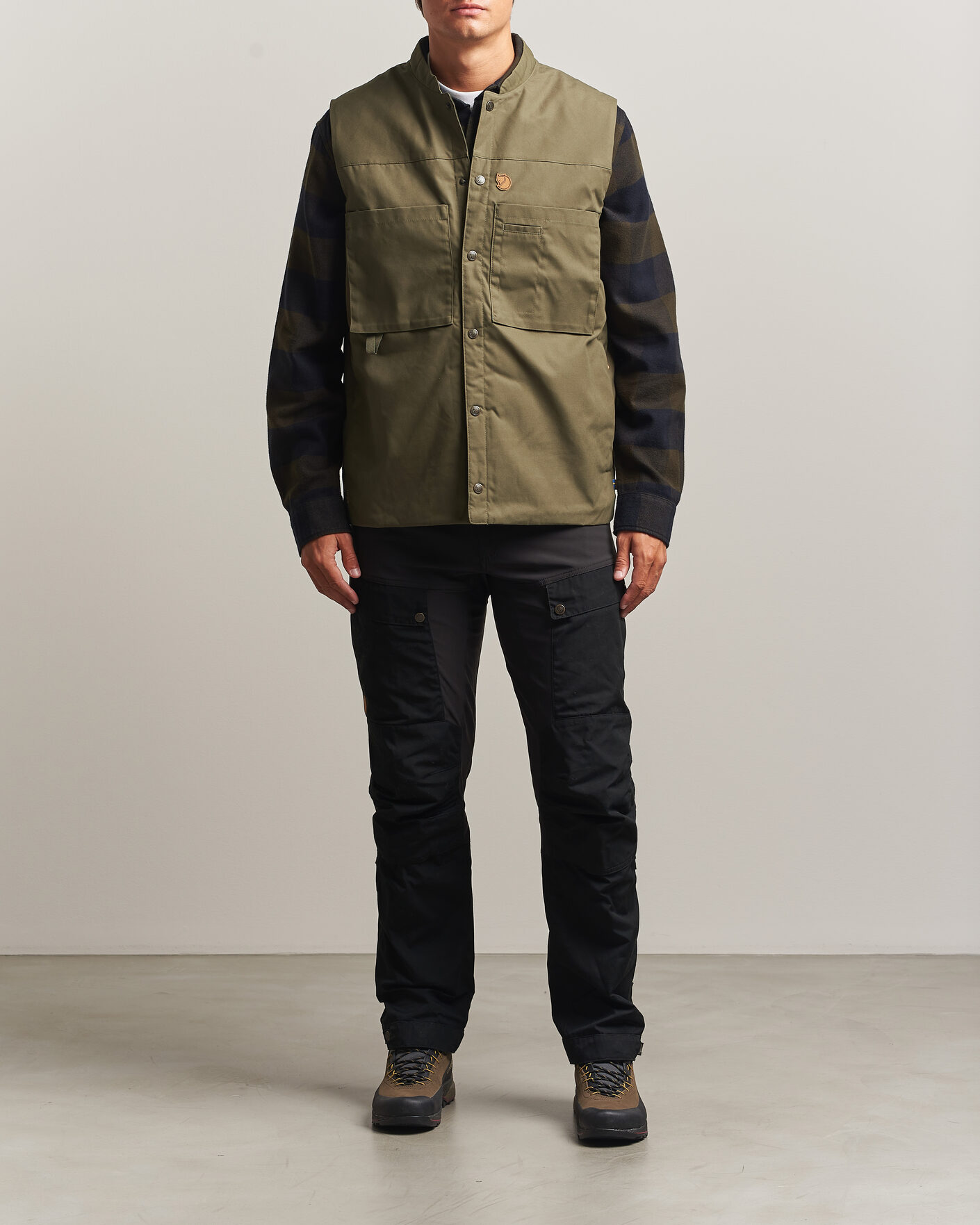 Heren | Gilets | Fjällräven | Singi Padded Vest Laurel Green