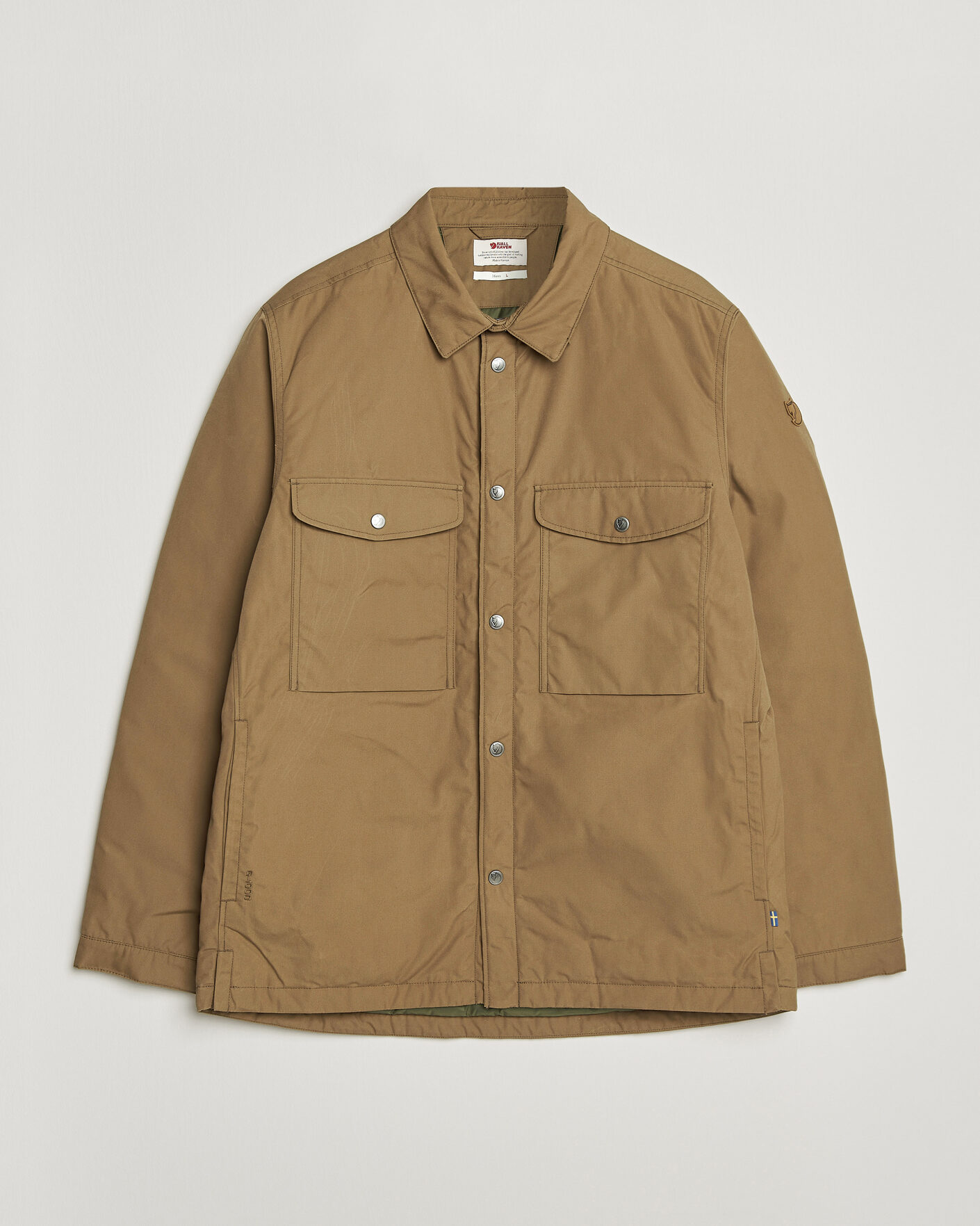 Homme | Manteaux Et Vestes | Fjällräven | Övik Down Shirt Jacket Wood Brown