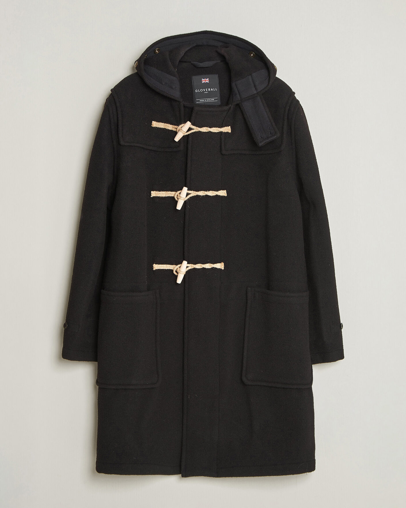 Homme | Manteaux Et Vestes | Gloverall | 575 Monty Original Duffle Coat Black