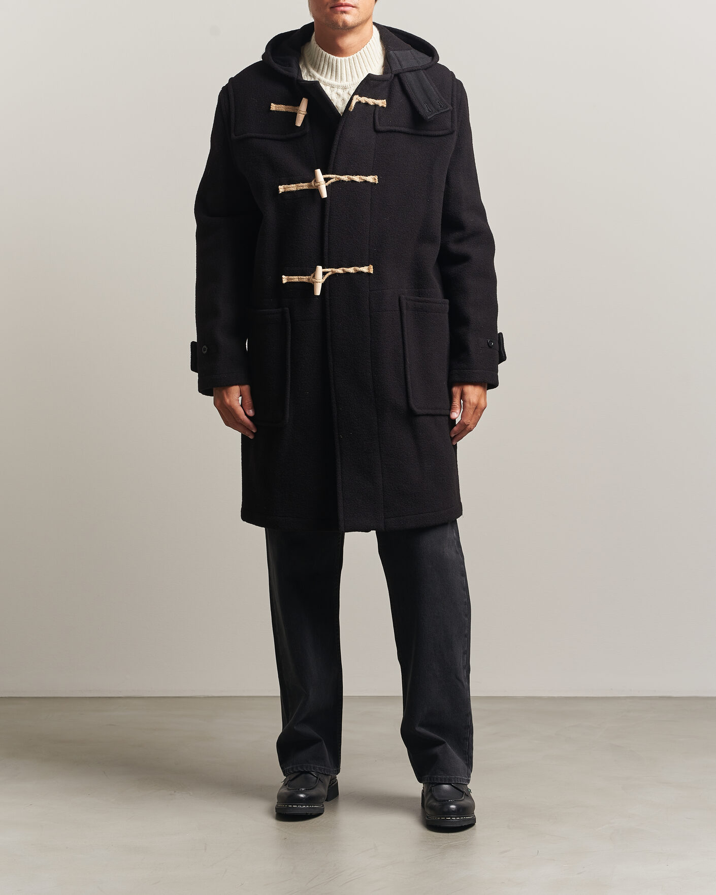 Homme | Manteaux Et Vestes | Gloverall | 575 Monty Original Duffle Coat Black