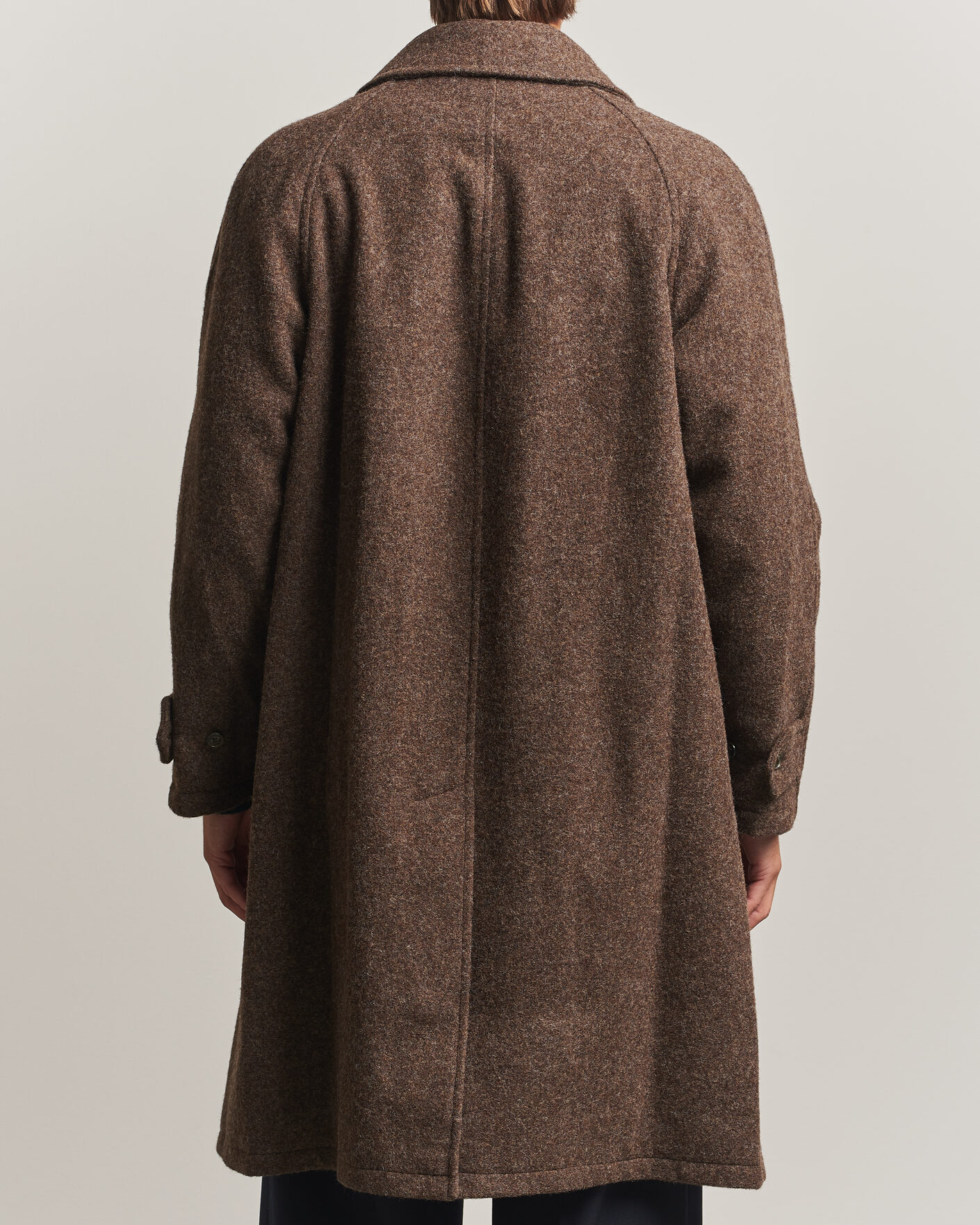 Heren | Jassen | Gloverall | Hynes Wool Coat Mocha