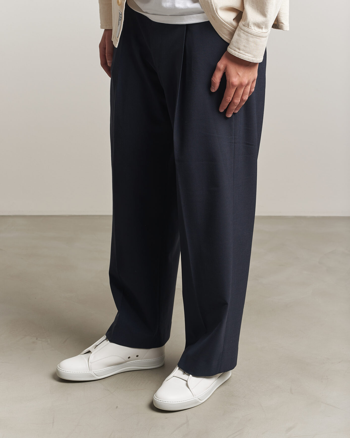 Heren | Sneakers | Lanvin | DBB1 Zip Sneakers White