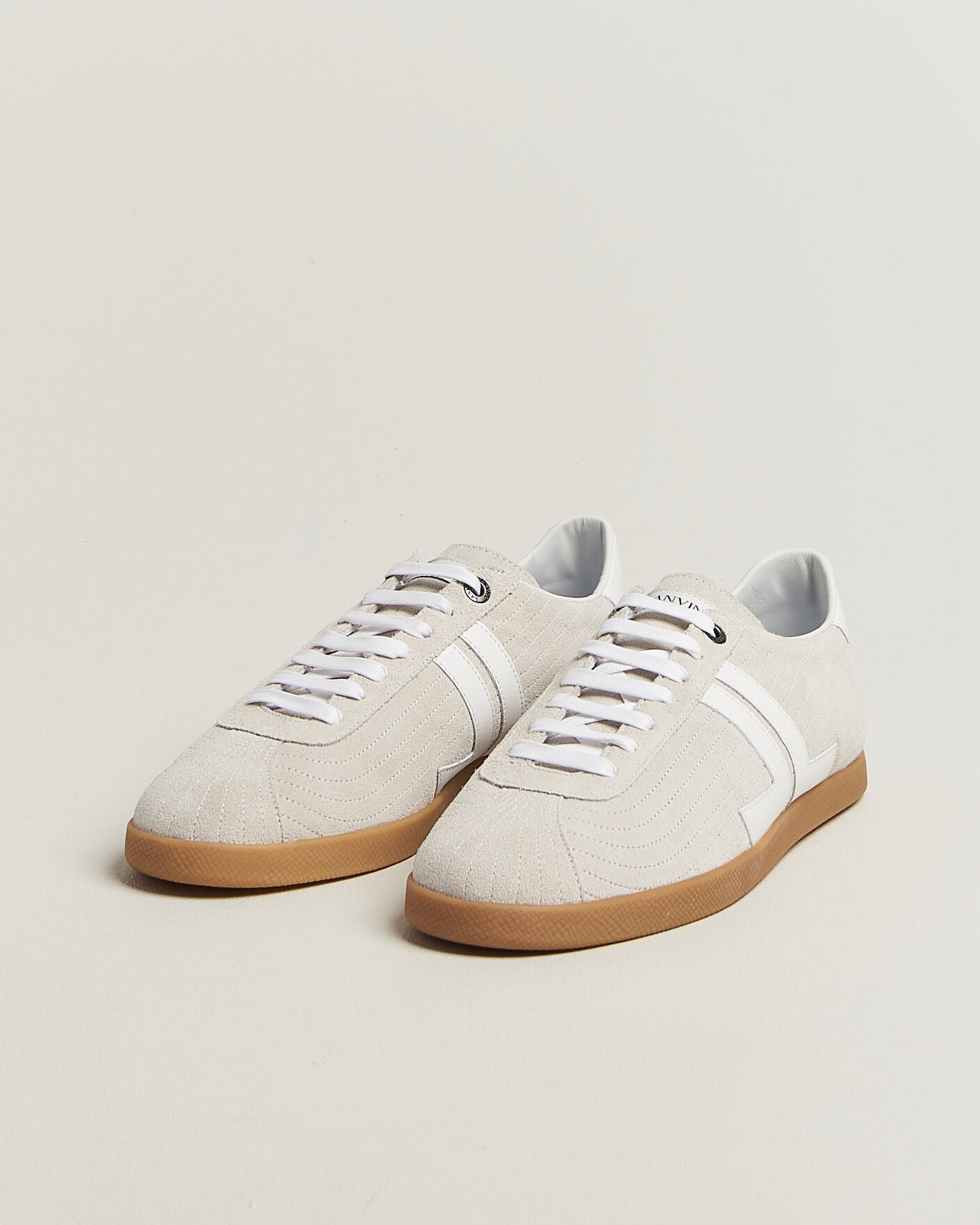 Heren | Sneakers | Lanvin | Glen Leather Sneakers White