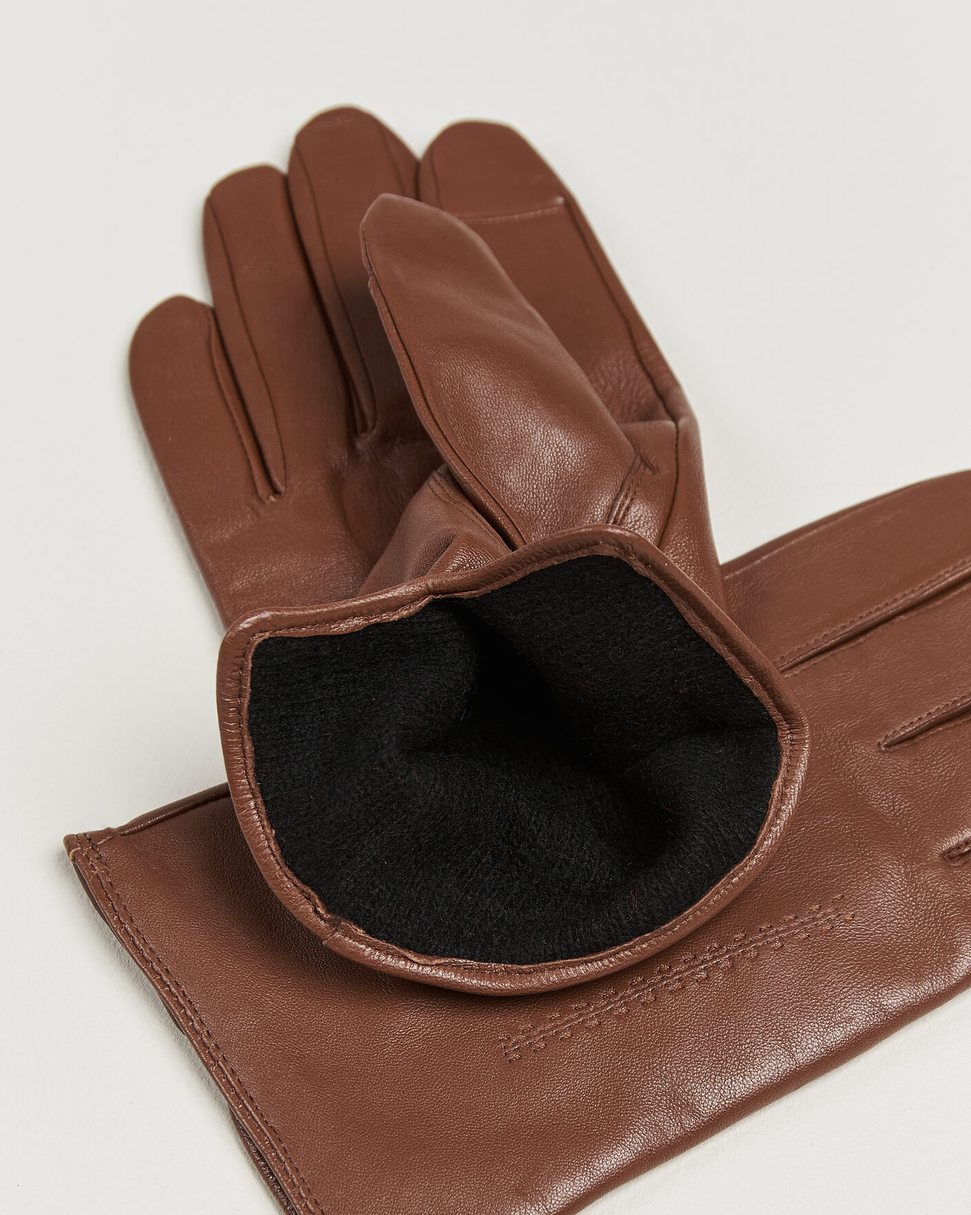 Homme | Gants | BOSS BLACK | Hainz Leather Glove Medium Brown