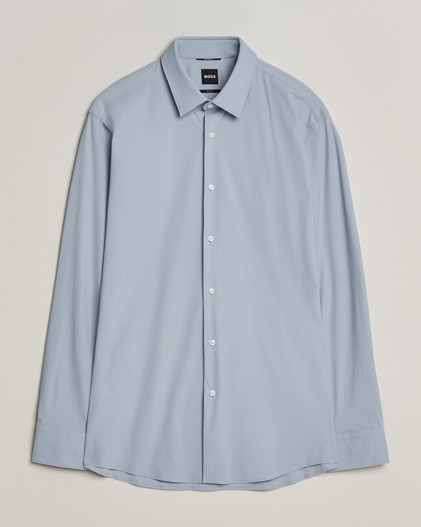 Homme | Chemises | BOSS BLACK | Hank 4-Way Stretch Shirt Light Blue