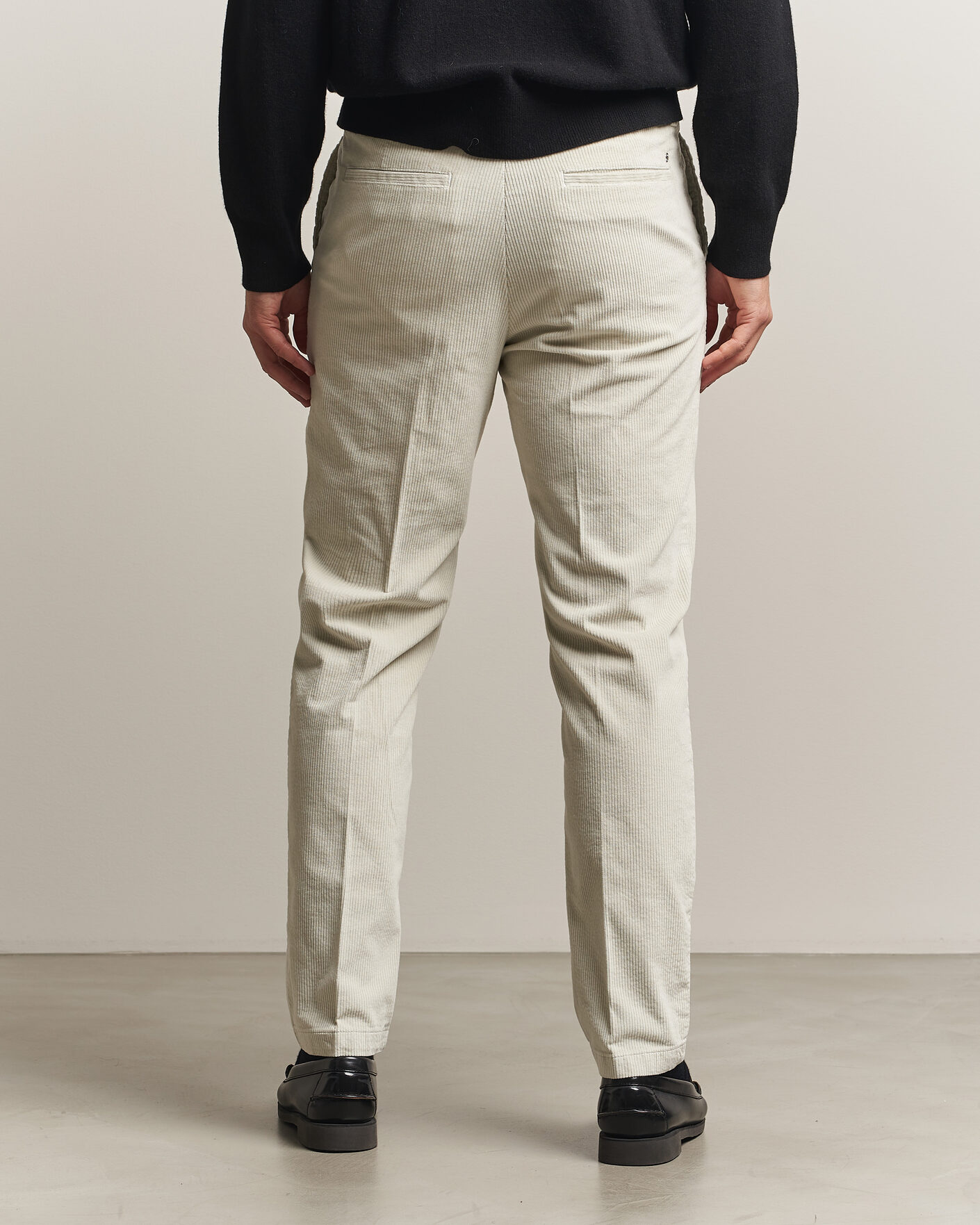 Homme | Pantalons | BOSS BLACK | Kane Structured Cotton Chino Open White