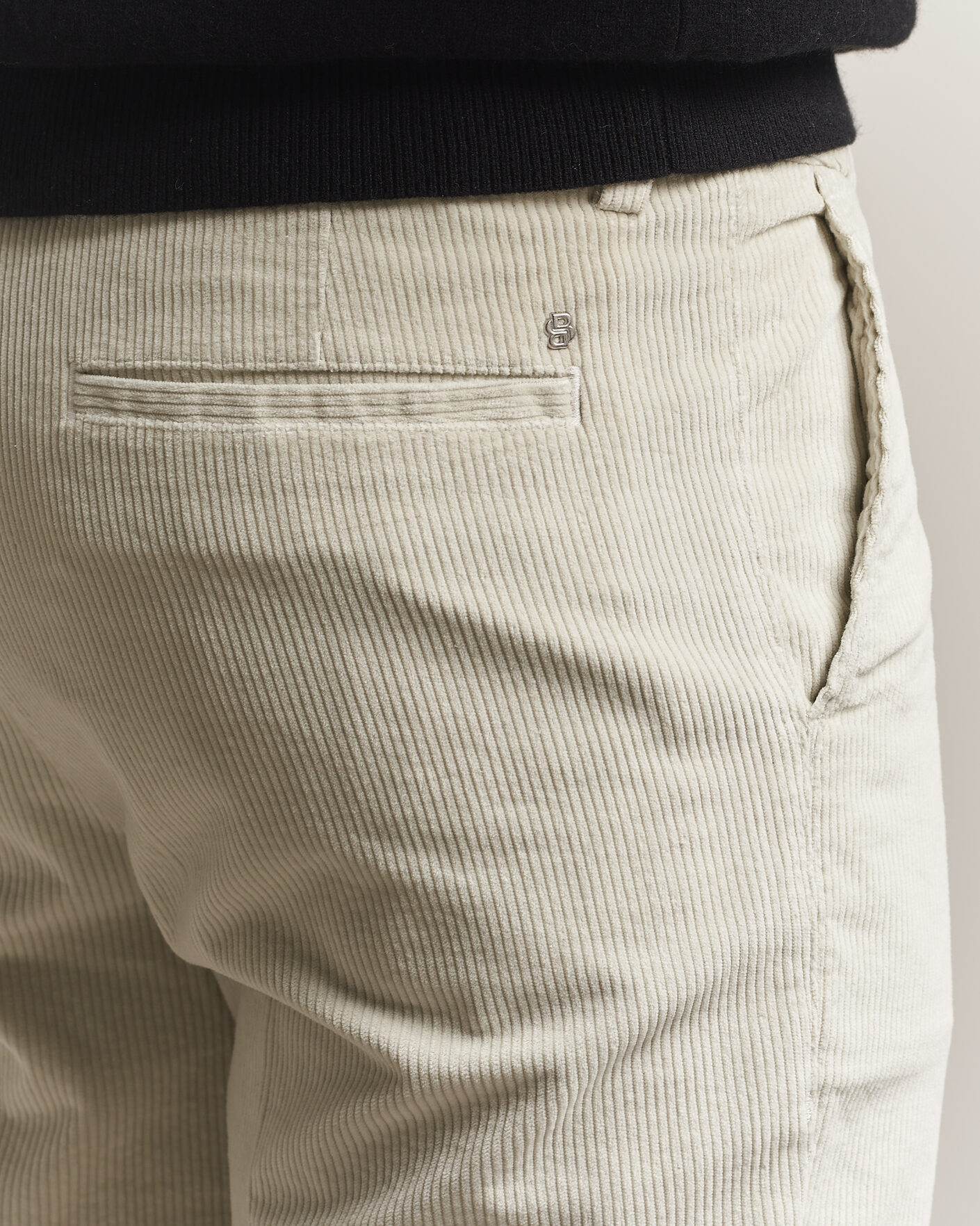 Homme | Pantalons | BOSS BLACK | Kane Structured Cotton Chino Open White