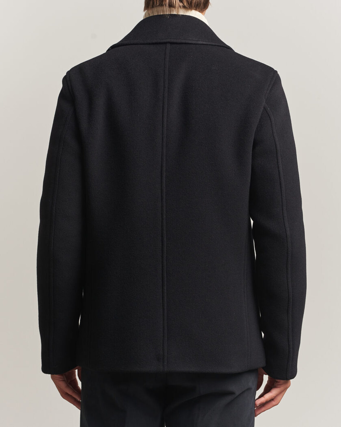 Heren | Jassen | BOSS BLACK | Hyde Wool Peacoat Black