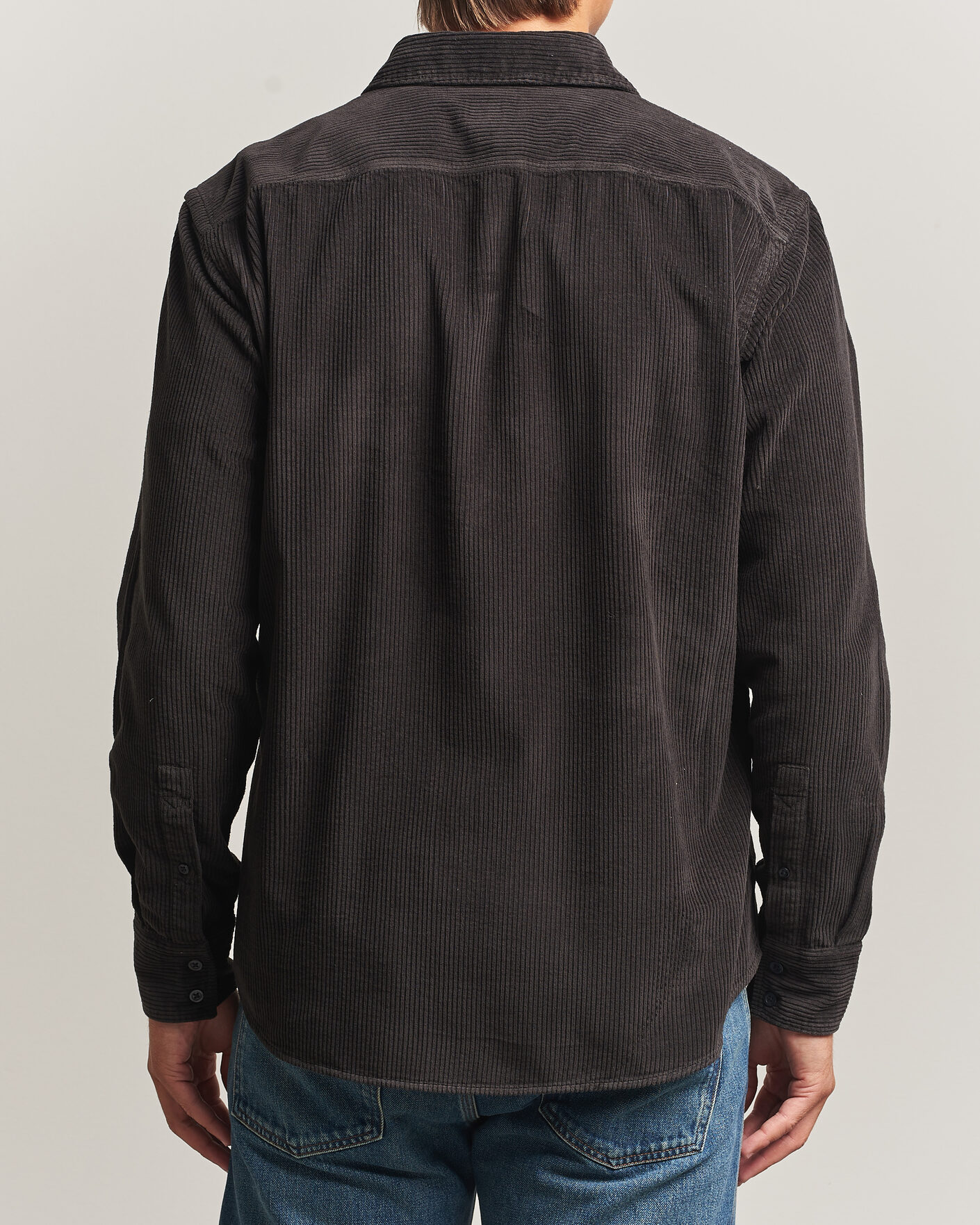 Heren | Overhemden | BOSS ORANGE | Relegant Corduroy Shirt Black