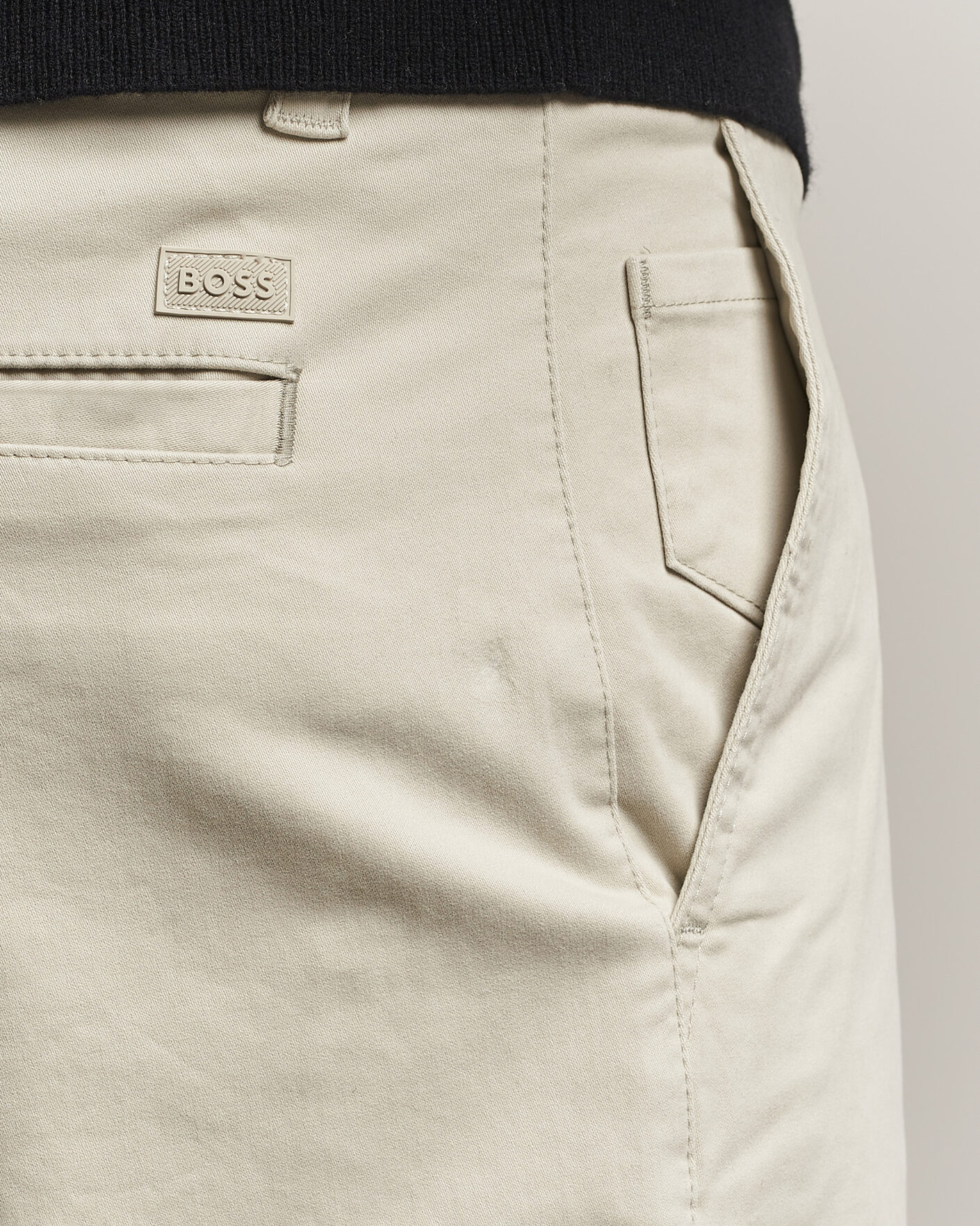 Homme | Pantalons | BOSS ORANGE | Cotton Chino Light Beige