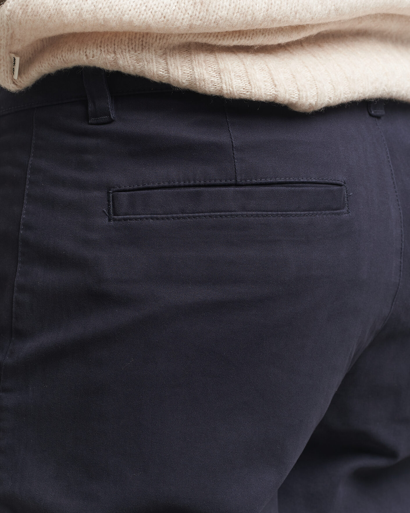 Homme | Pantalons | BOSS ORANGE | Cotton Chino Dark Blue