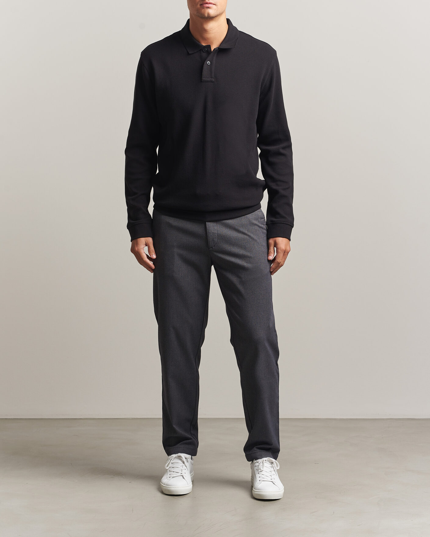 Homme | Pulls Et Tricots | BOSS ORANGE | Petempesto Polo Sweater Black