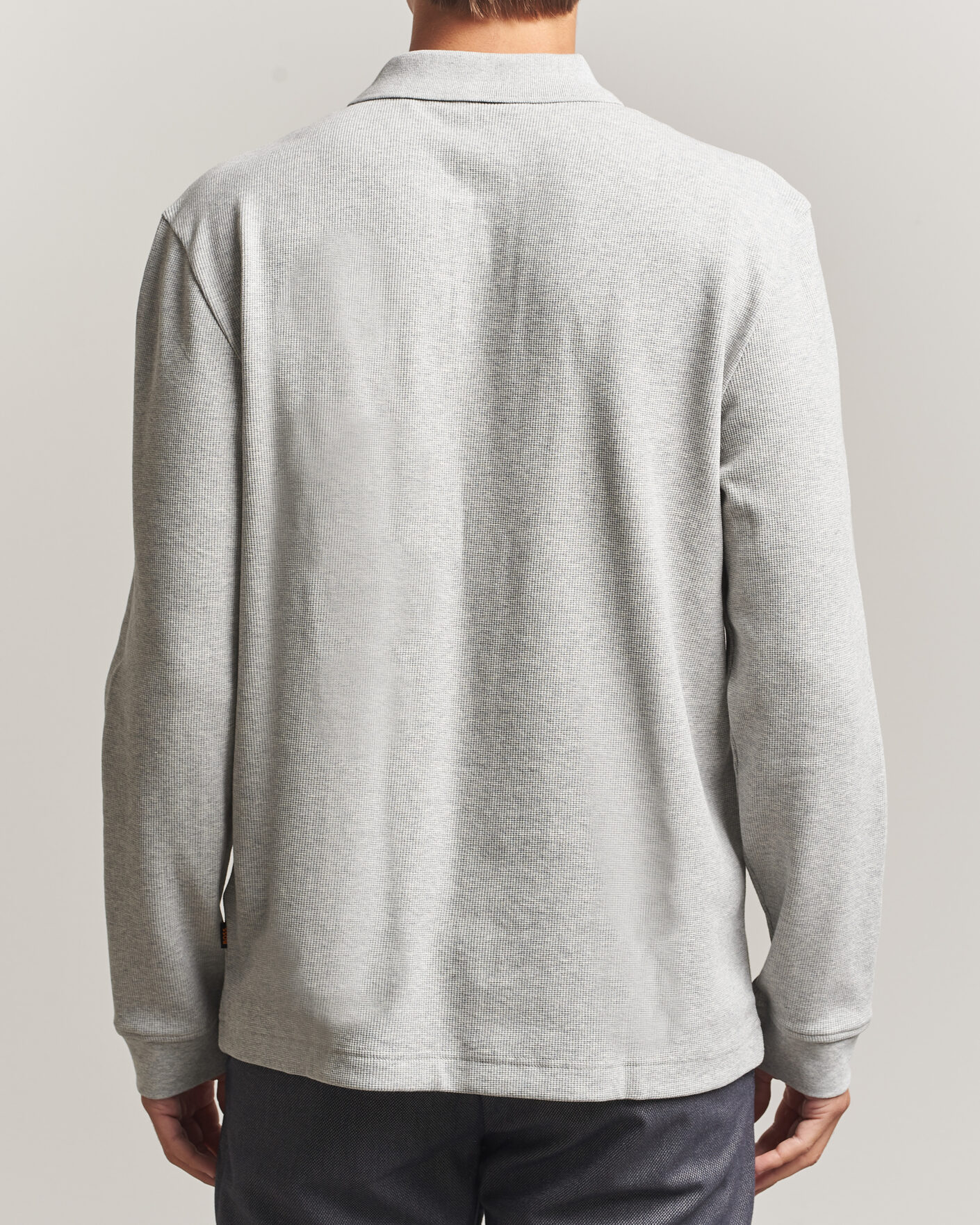 Homme | Pulls Et Tricots | BOSS ORANGE | Petempesto Polo Sweater Open Grey