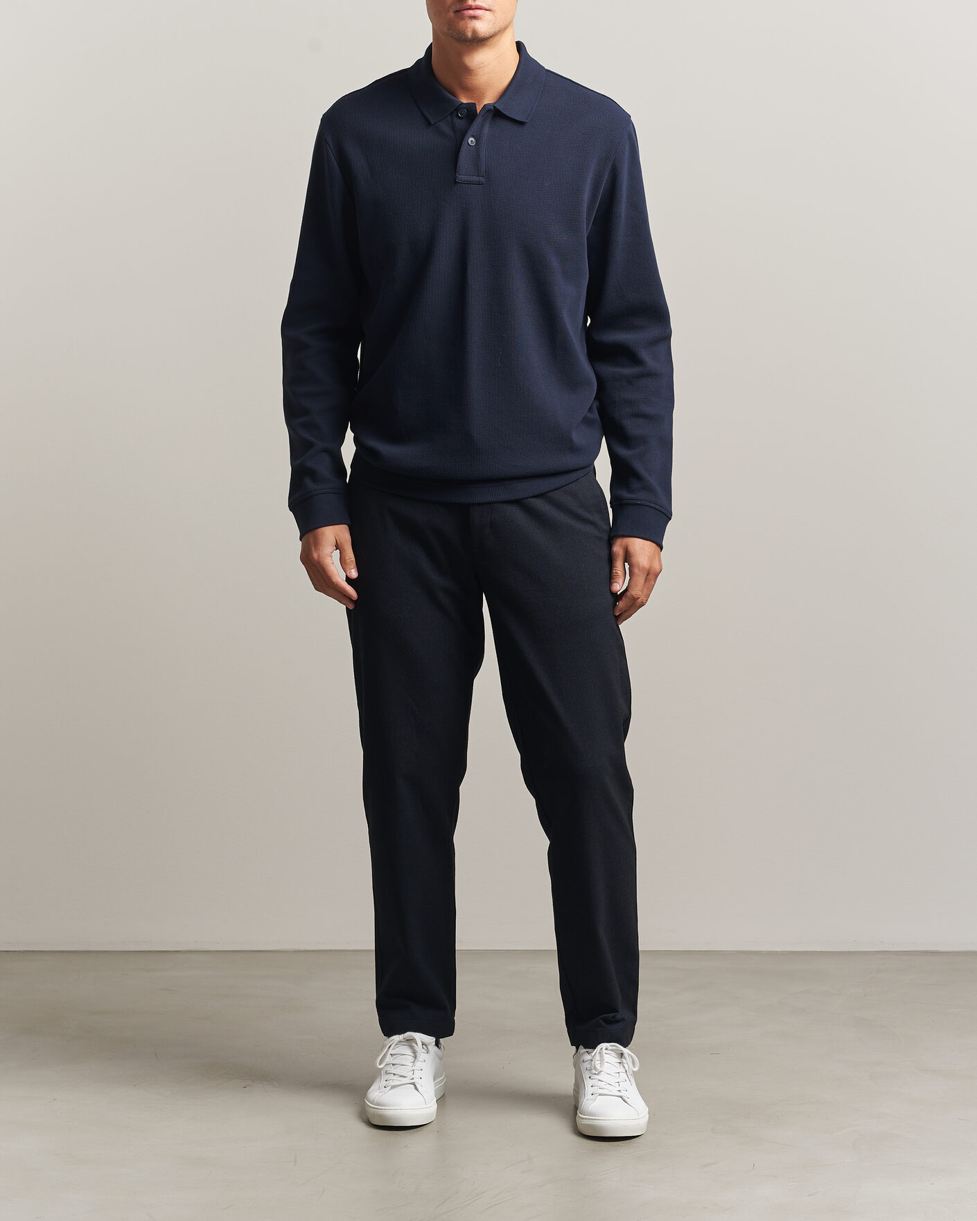Homme | Pulls Et Tricots | BOSS ORANGE | Petempesto Polo Sweater Dark Blue