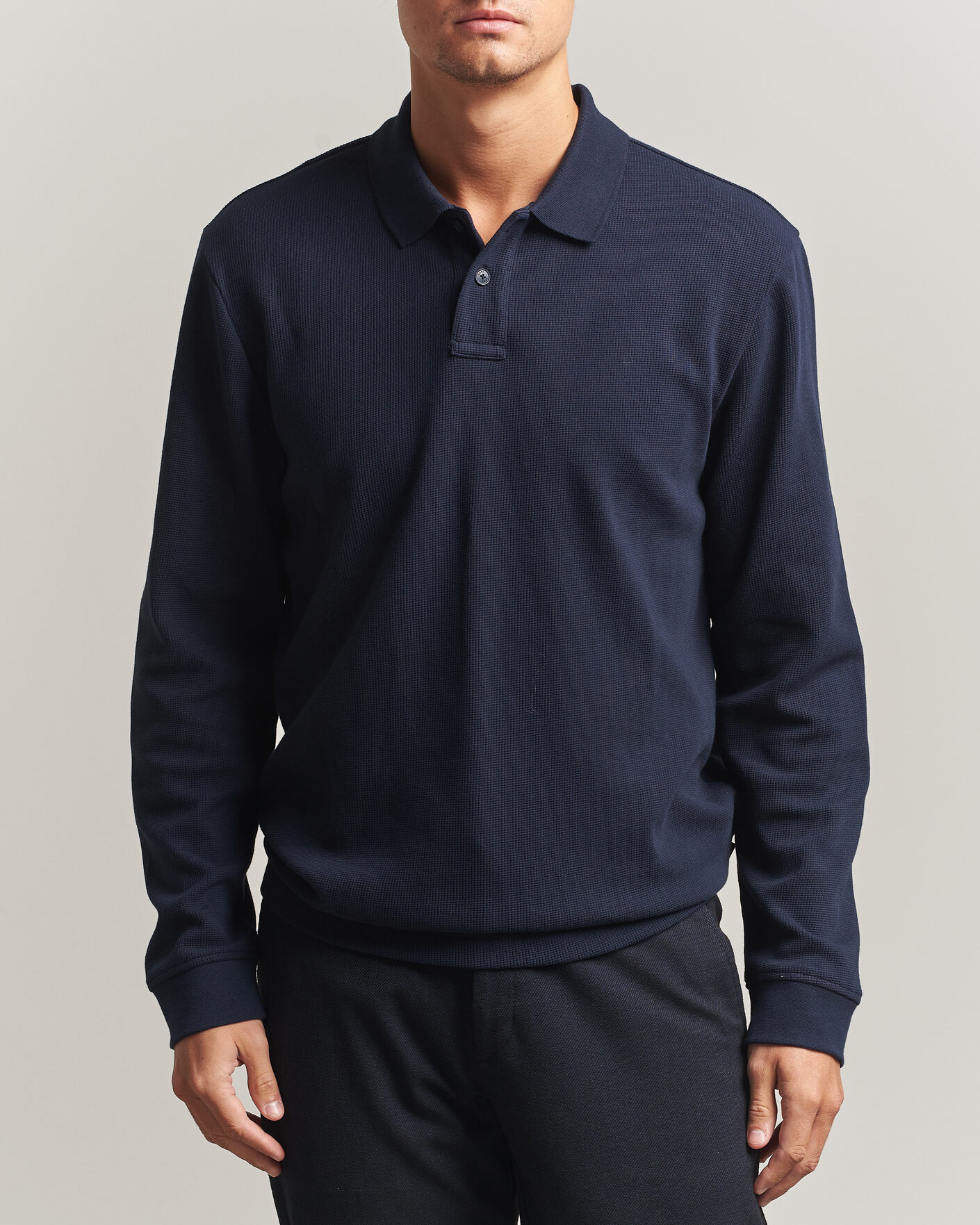 Homme | Pulls Et Tricots | BOSS ORANGE | Petempesto Polo Sweater Dark Blue