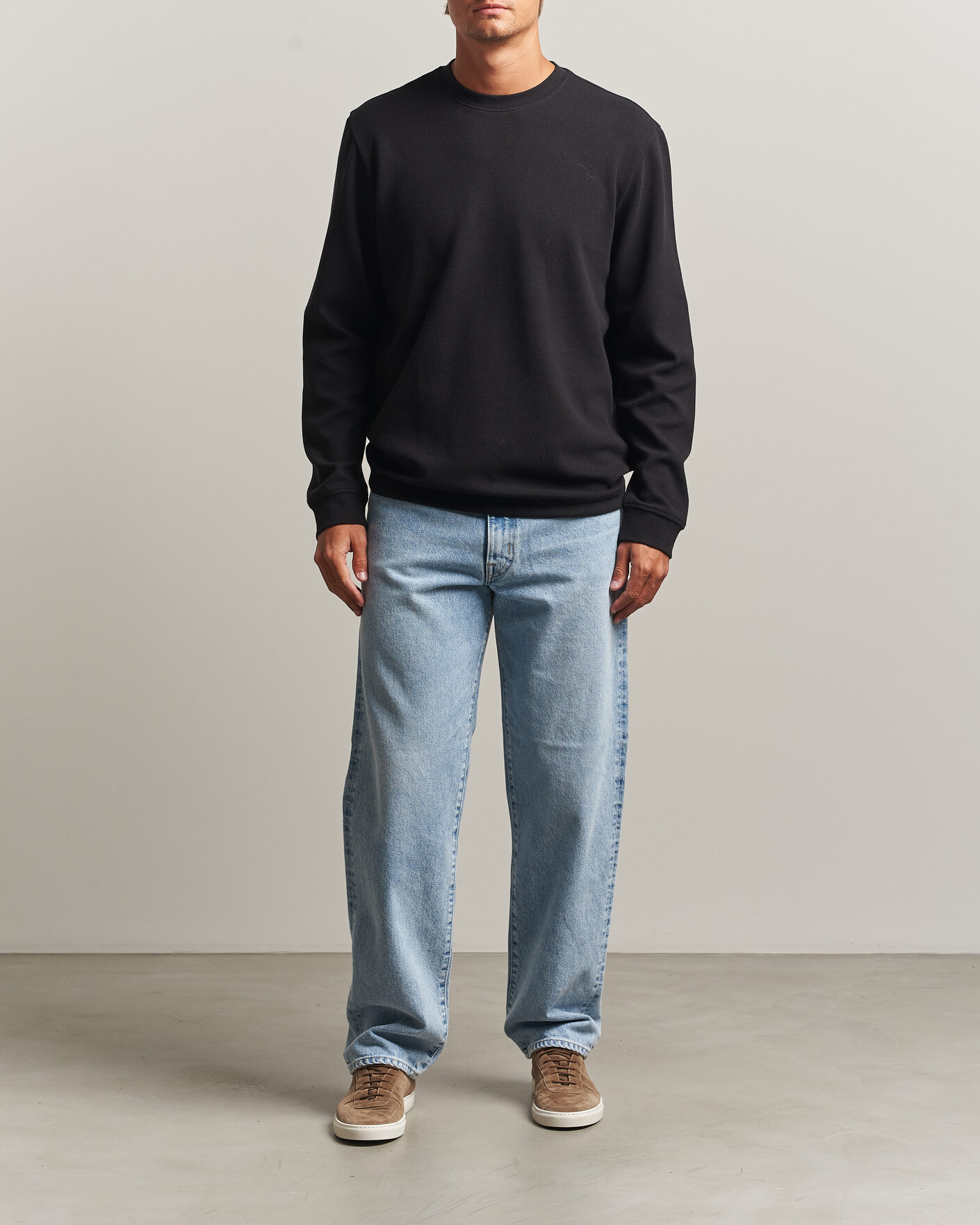 Heren | Truien | BOSS ORANGE | Tempesto Sweater Black