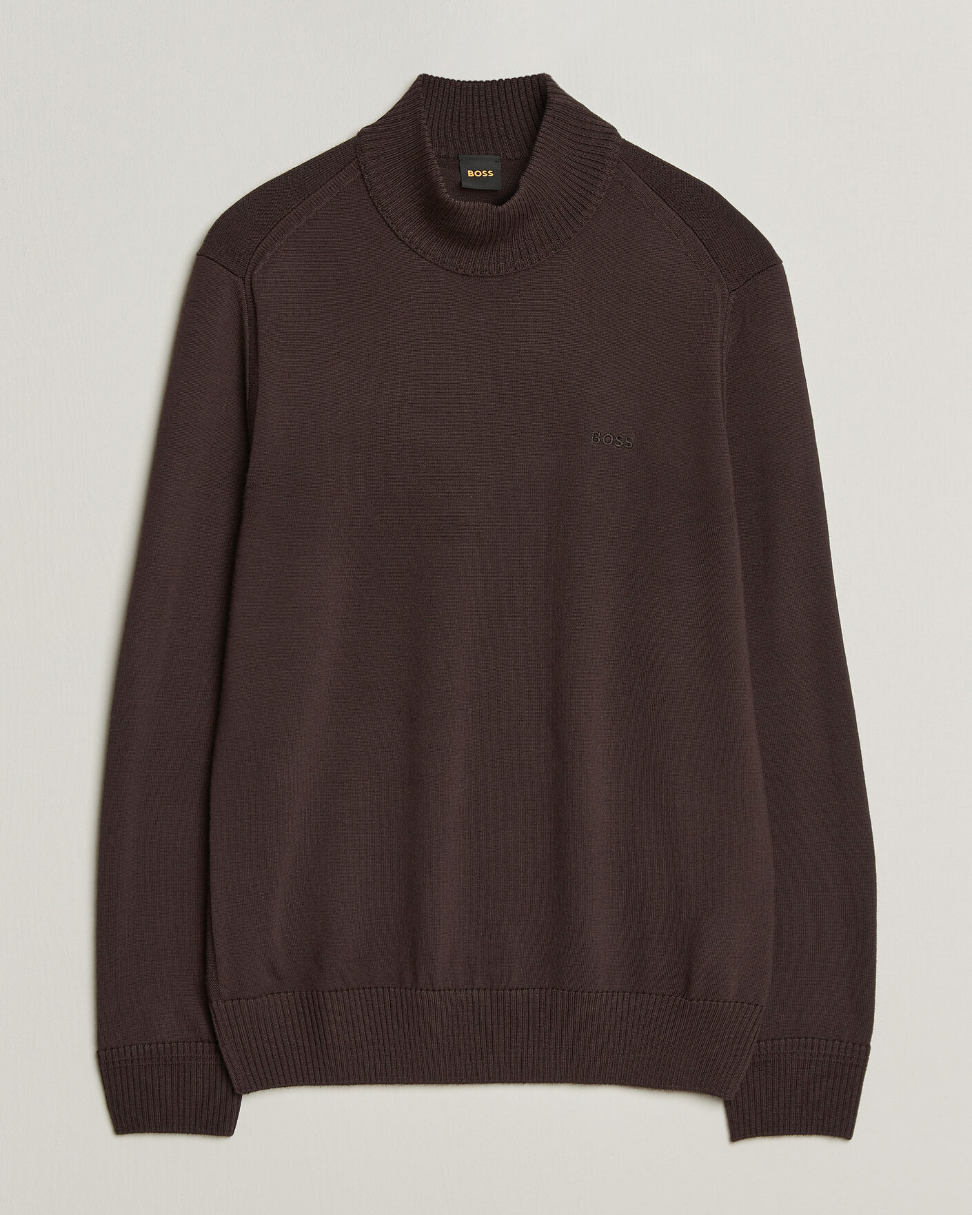 Homme | Pulls Et Tricots | BOSS ORANGE | Avac Knitted Turtleneck Dark Brown