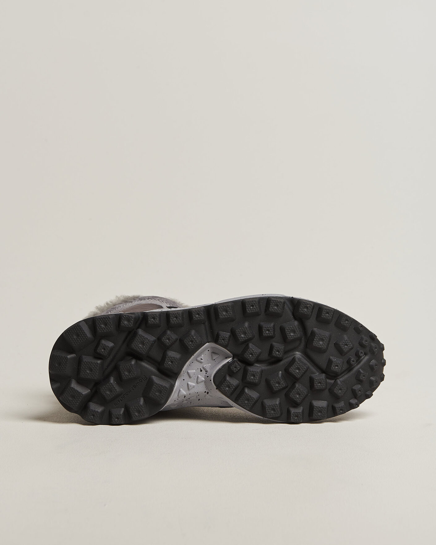 Homme | Baskets | Flower Mountain | Yamano 3 Mid Suede/Sherling Sneaker Grey