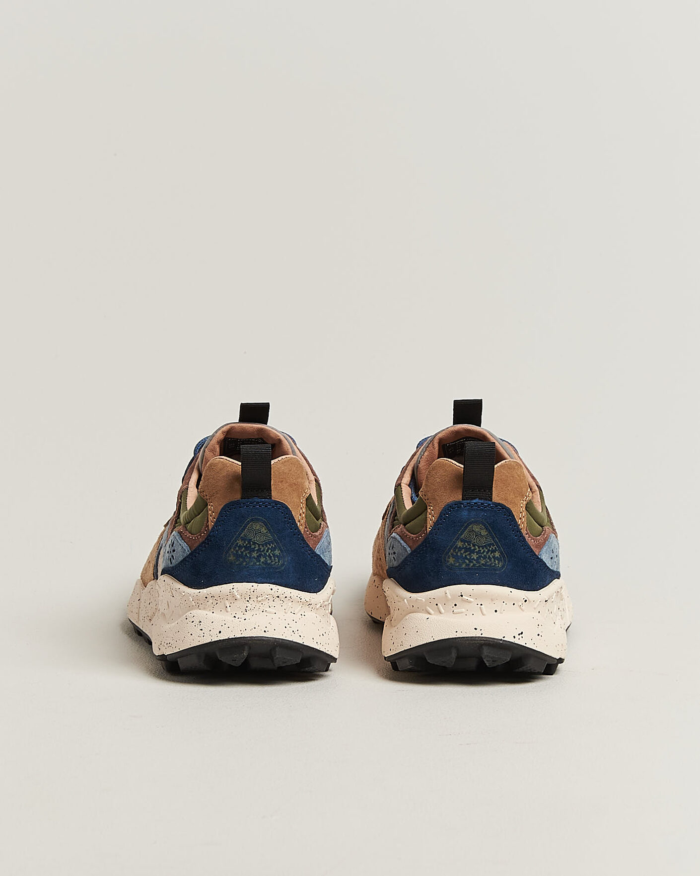 Homme | Baskets | Flower Mountain | Yamano 3 Suede/Nylon Sneaker Navy/Light Brown